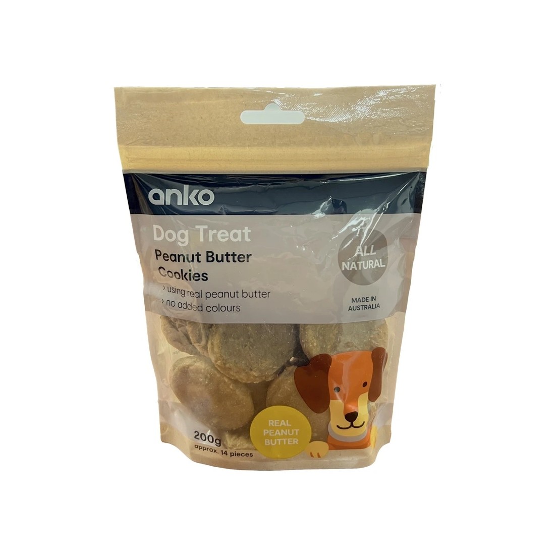 1 Pet Treat Peanut Butter Cookies, 1 of 3