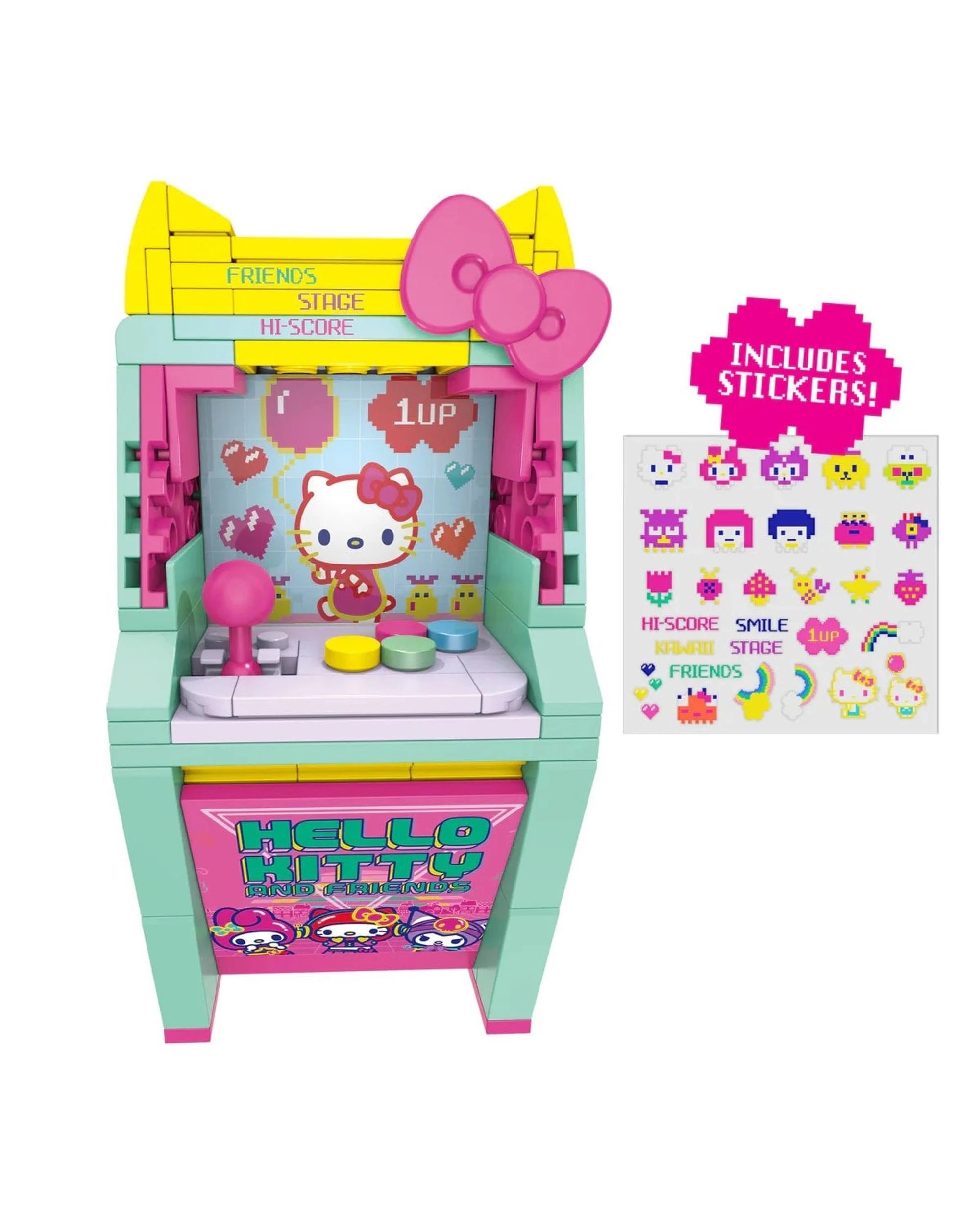 6 Brickcraft Hello Kitty and Friends Hello Kitty Arcade Building Set 102 Pieces, 6 of 7