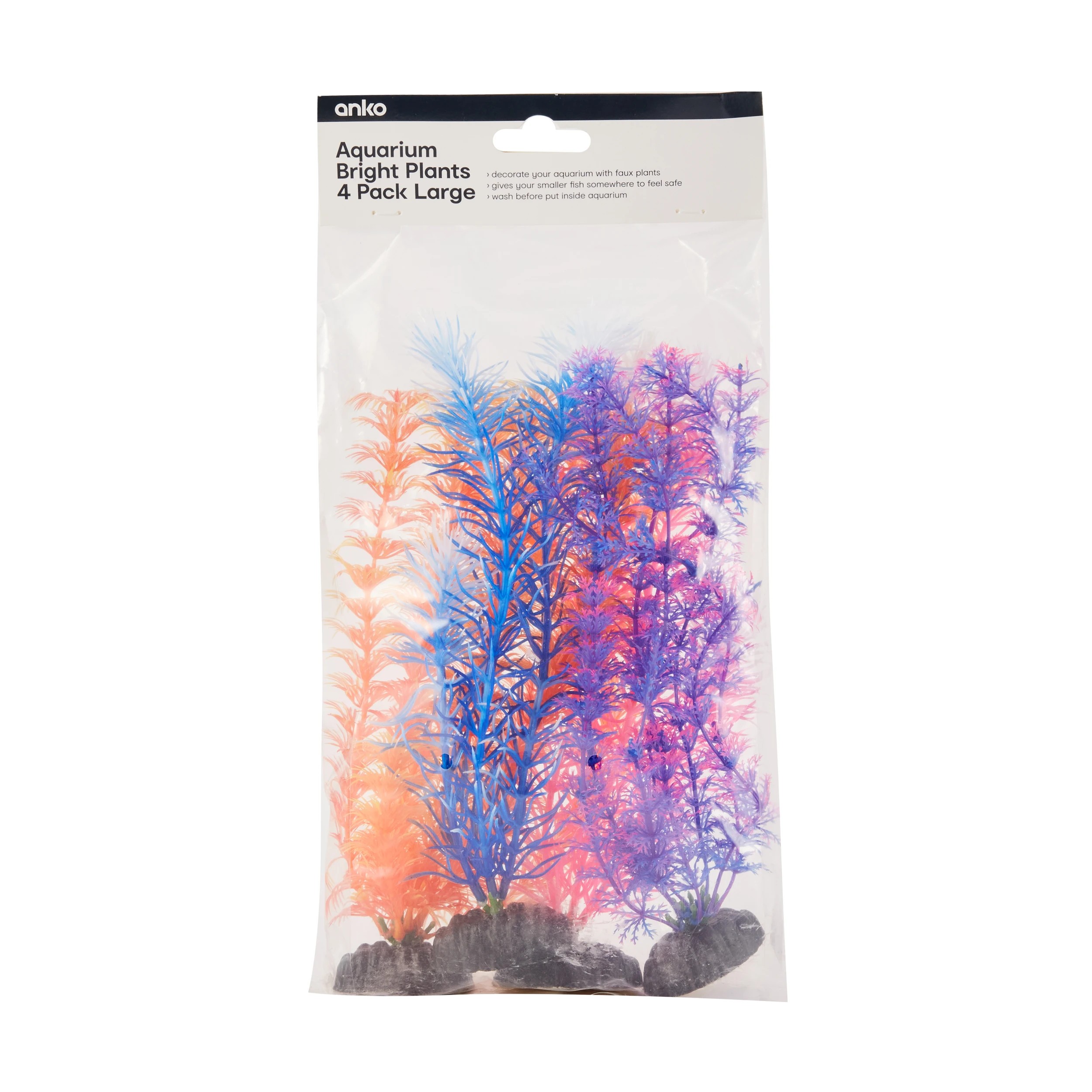 10 4 Pack Aquarium Bright Plants - Large, 10 of 10