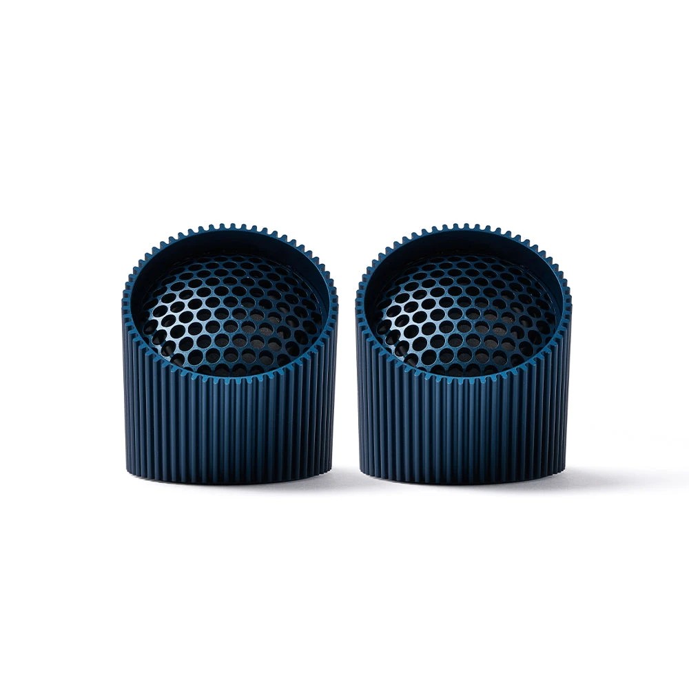2 Lexon Ray Set Of Magnetic Bluetooth Speakers - Blue, 2 of 6
