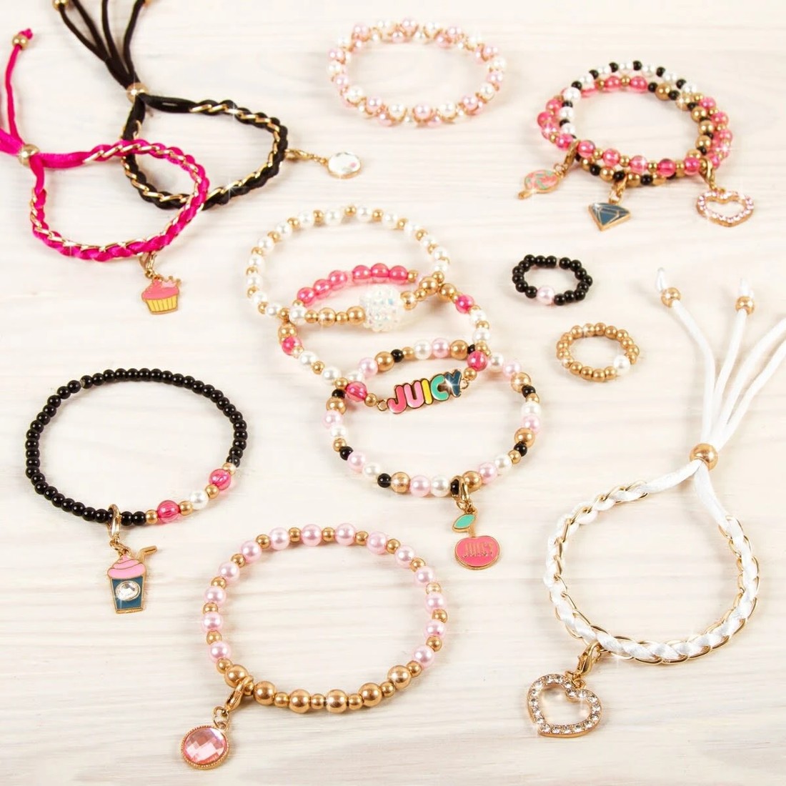 4 464 Piece Make It Real: Juicy Couture Pink & Precious Bracelets, 4 of 6