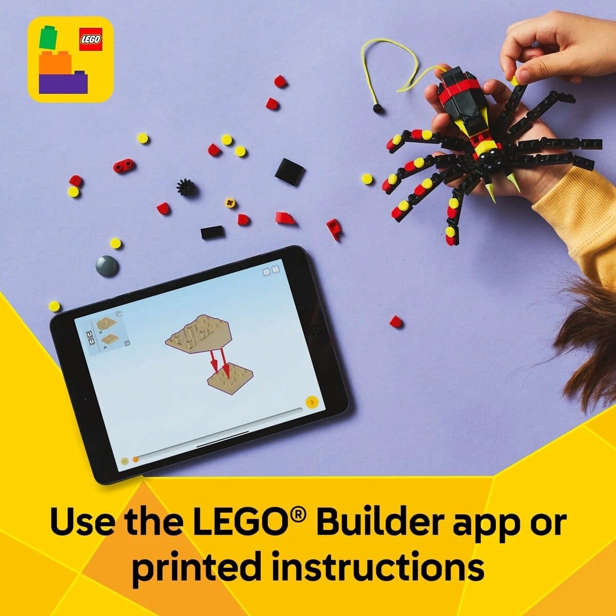 9 LEGO Creator Wild Animals: Surprising Spider 31159, 9 of 10