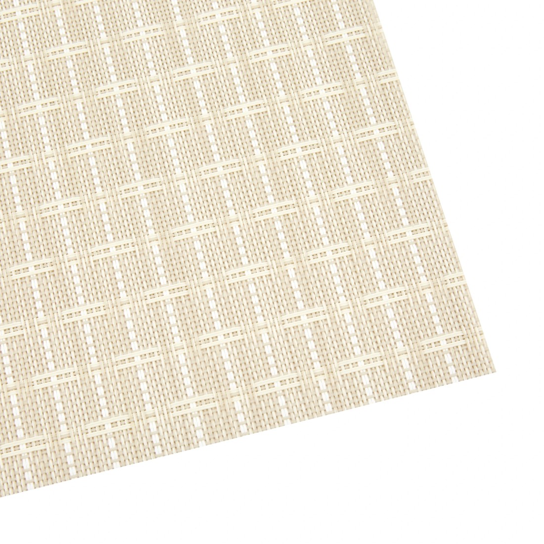 2 Cream Stitch Weave Placemat, 2 of 3
