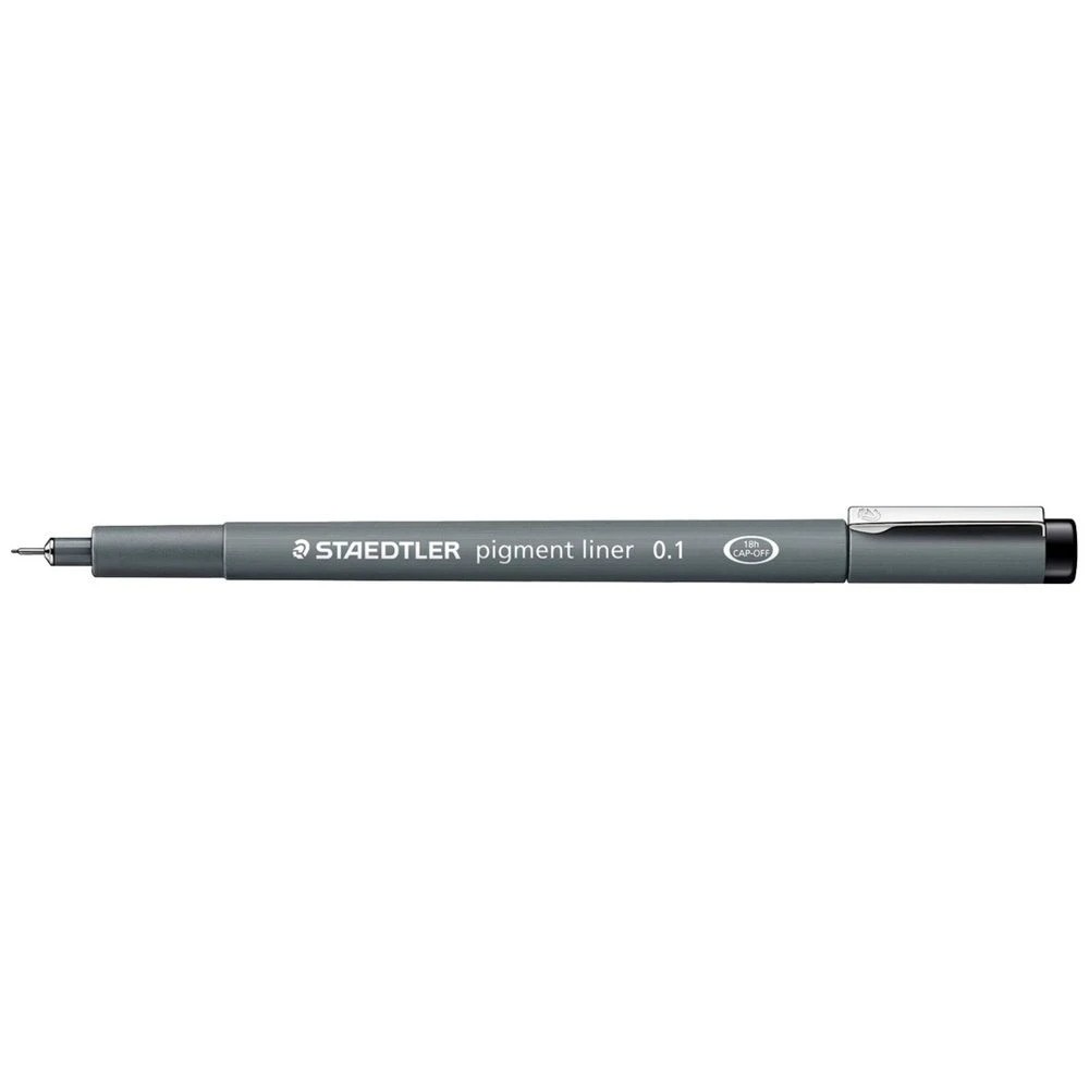 1 Staedtler Pigment Liner 0.1mm Black, 1 of 7