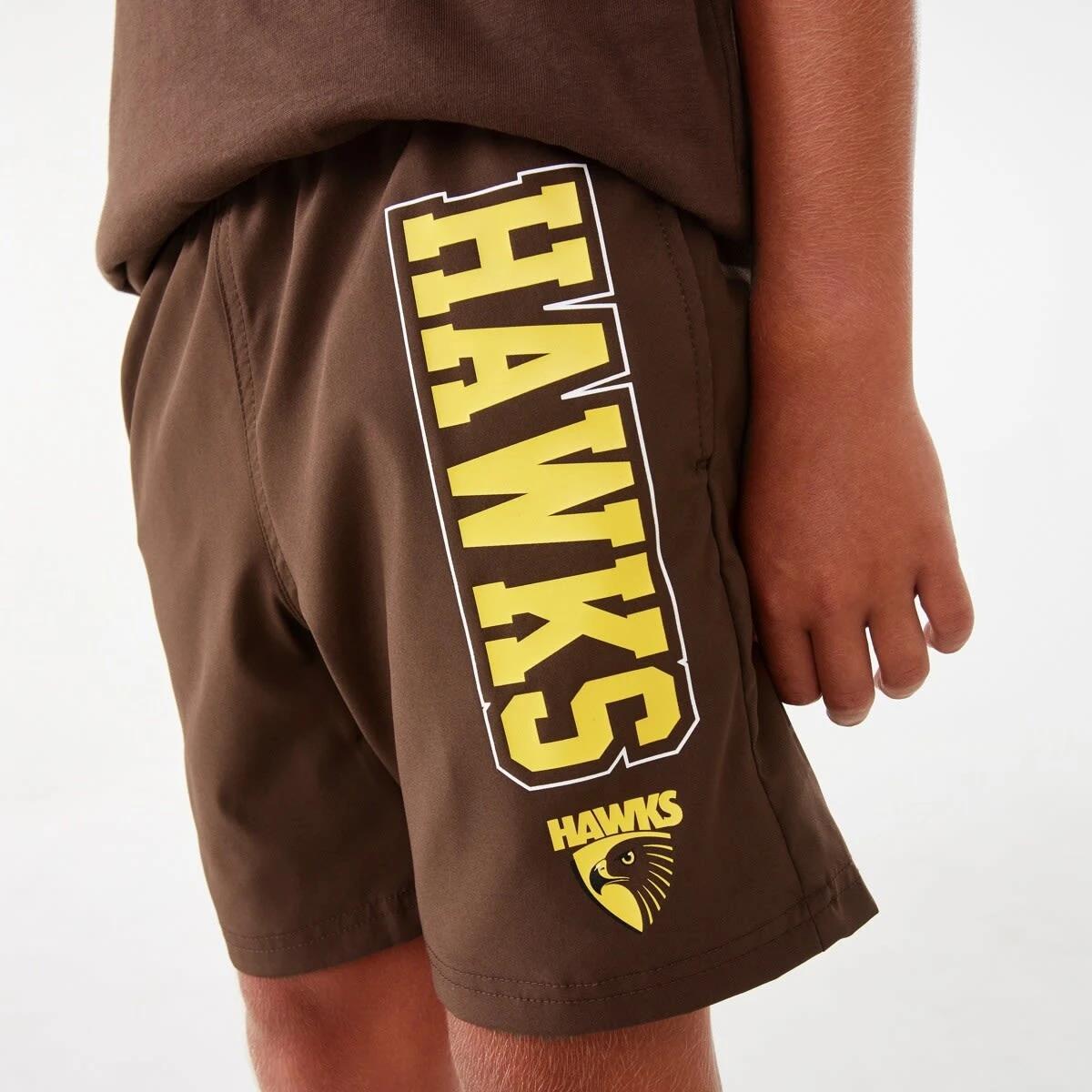 5 Official AFL Kids Shorts Hawthorn, 5 of 10