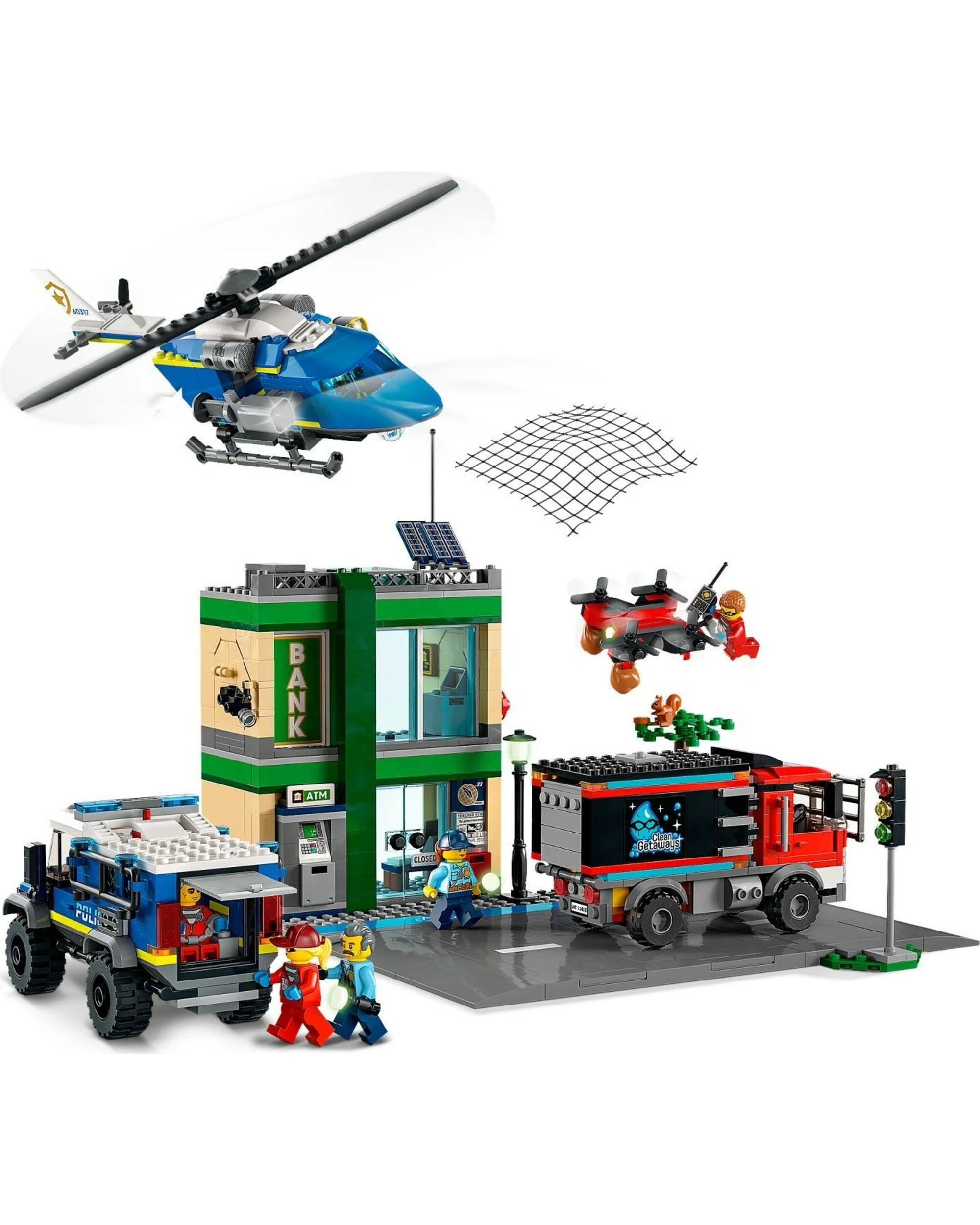 4 LEGO 60317 City Police Chase at the Bank Heist, 4 of 5