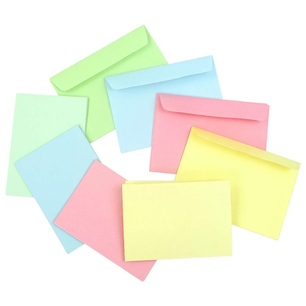 3 Quill A6 Cards and Envelopes Pastel 15 Pack, 3 of 4
