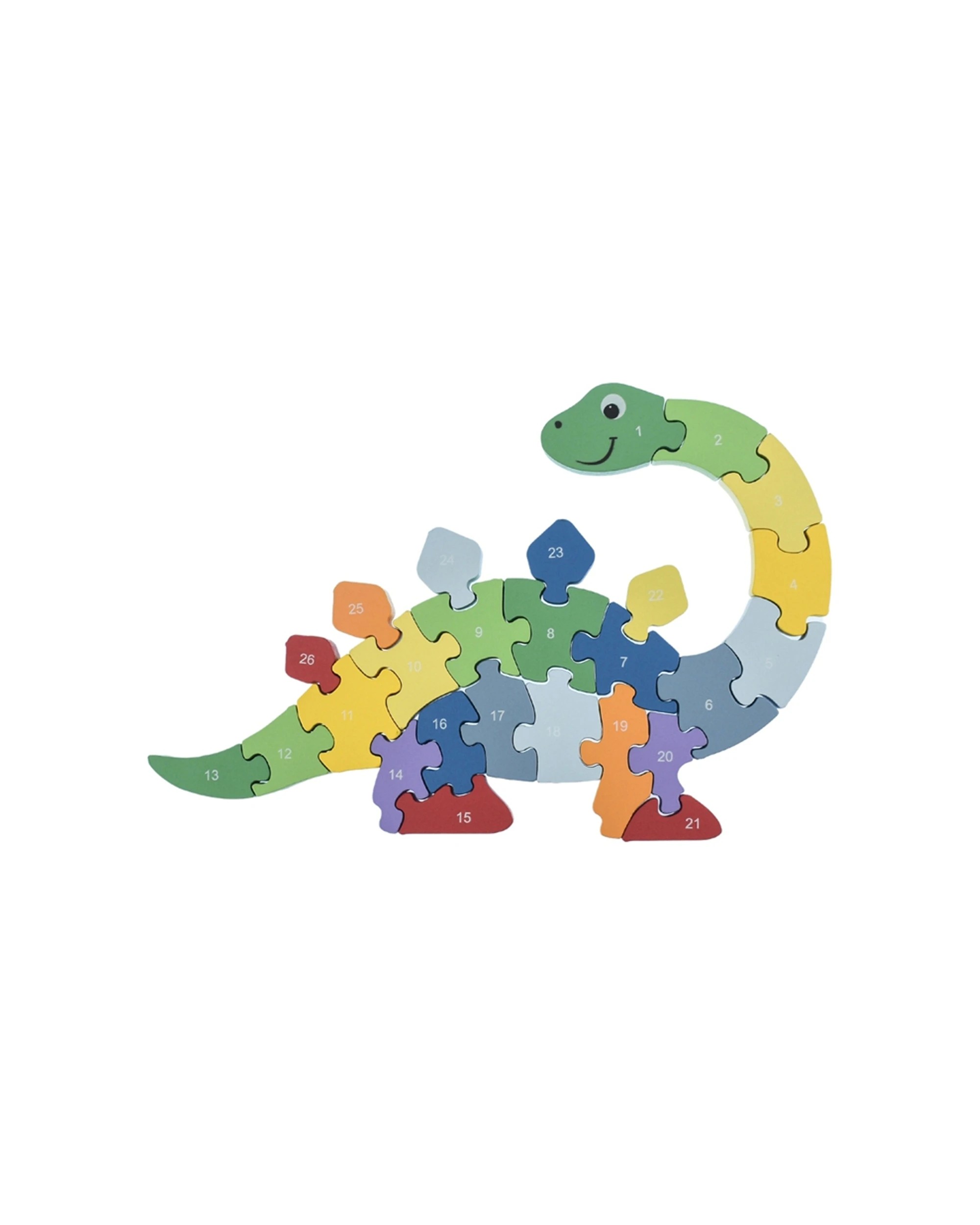 2 Kaper Kidz Koala Elephant Dinosaur A-Z Chunky Jigsaw Puzzle Set - Multi, 2 of 6