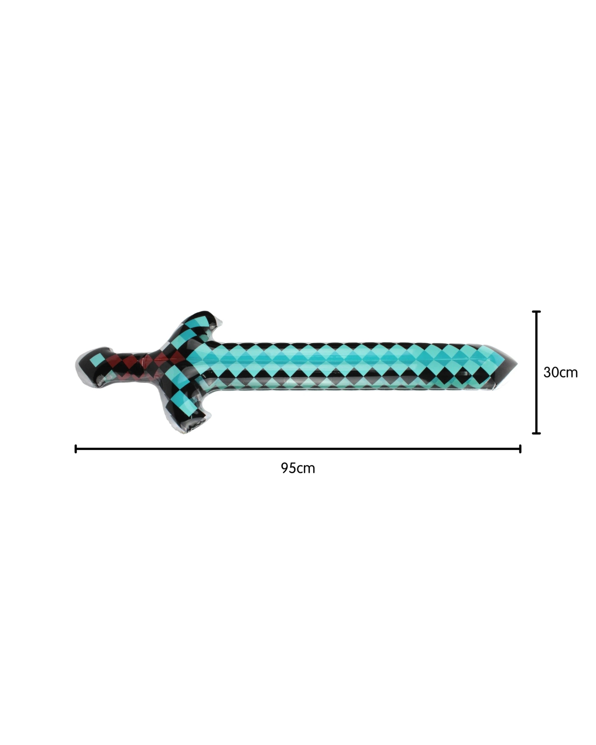 2 Partyrama Pixel Gaming Inflatable Sword 95cm, 2 of 3