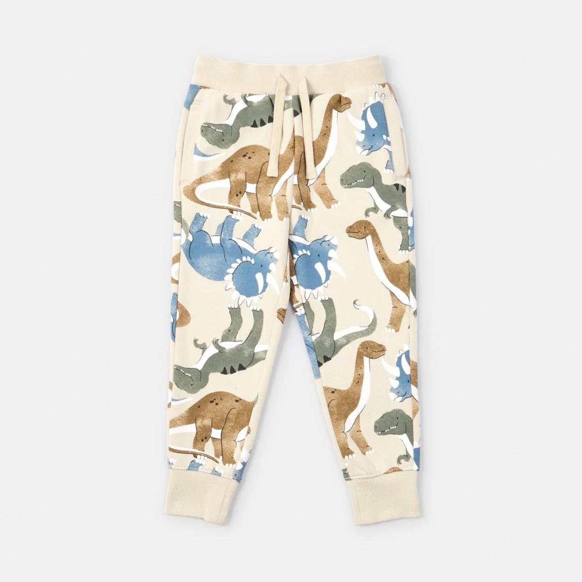 7 All Over Print Trackpants Bge Dino, 7 of 8
