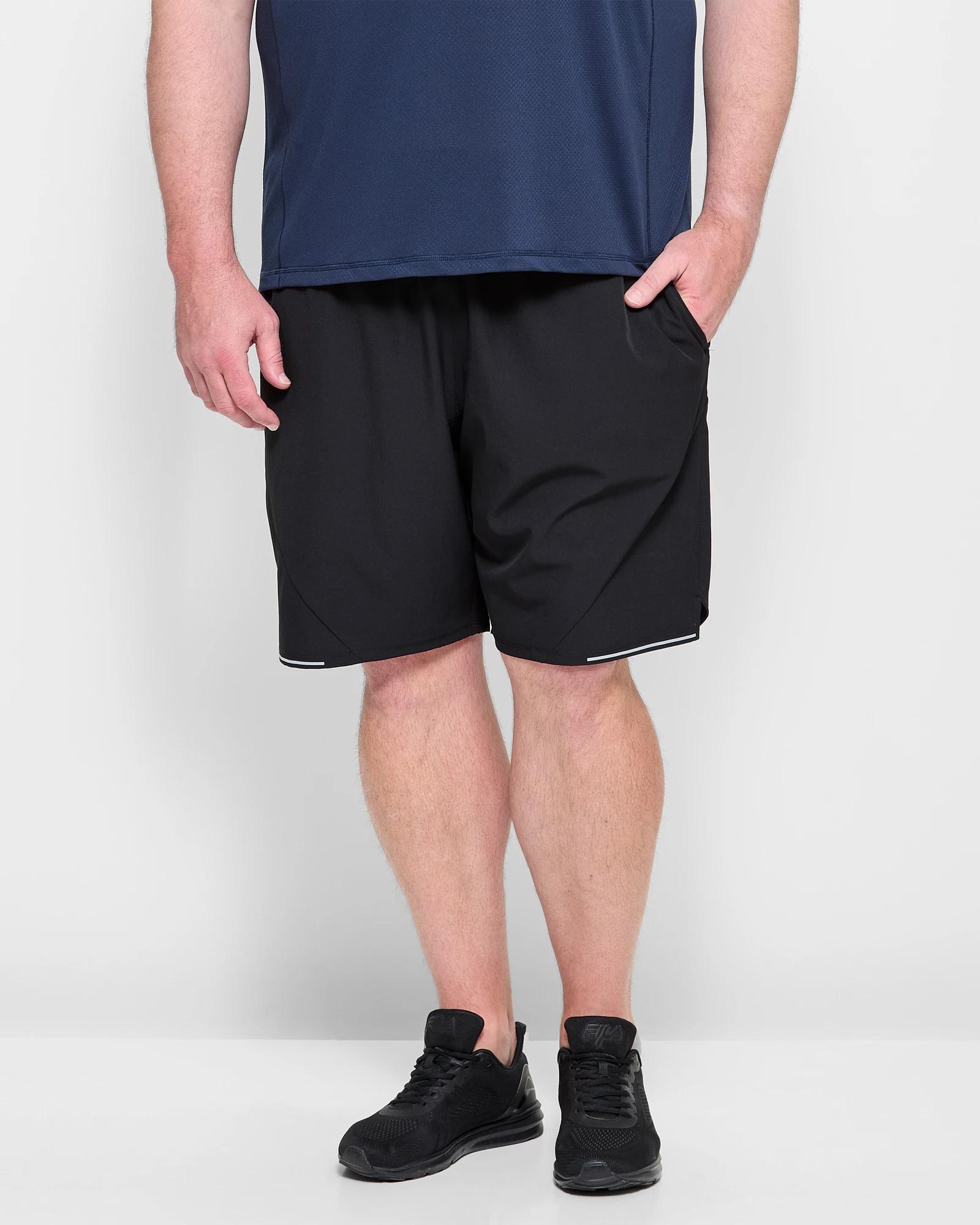 1 Target Plus Size Active Core Shorts BLACK, 1 of 3