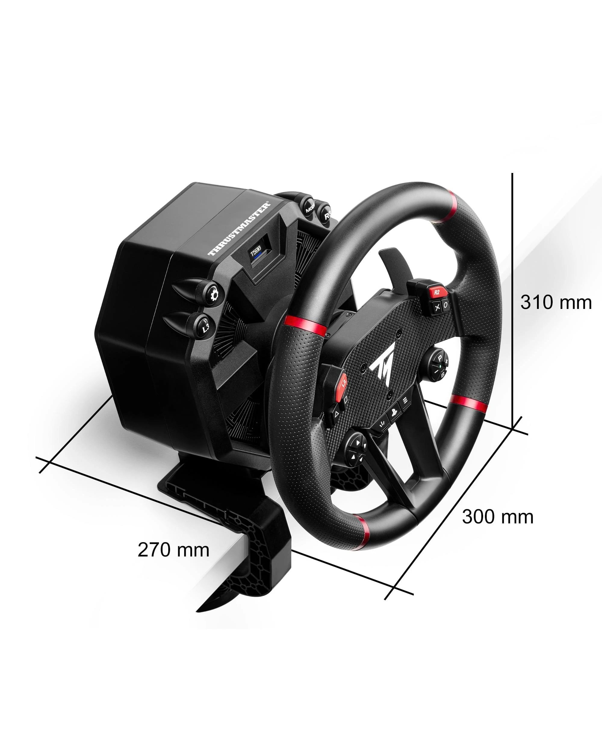 7 Thrustmaster T598 Direct Axial Drive Force Feedback Racing Wheel for Xbox Series X|S, Xbox One, PC - Black, 7 of 10