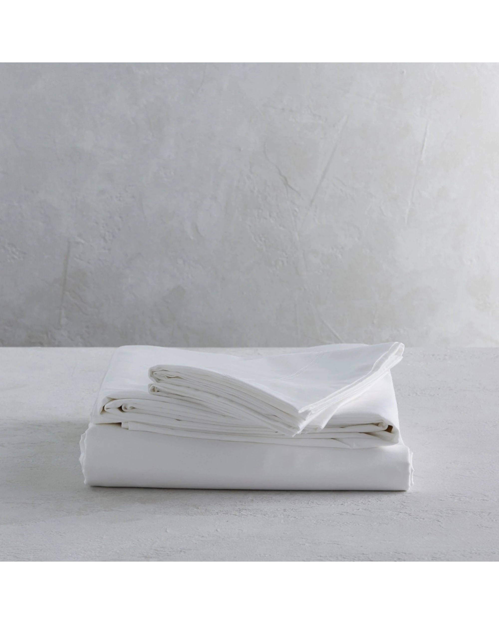 3 Bedding co Sheet Set 1200TC Egyptian Cotton - Double Bed - White, 3 of 5