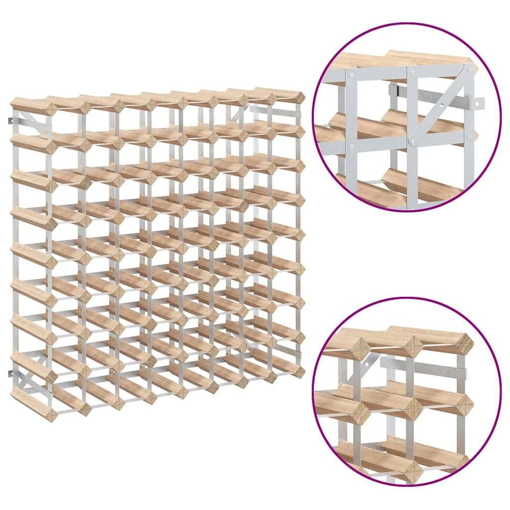 8 vidaXL Wine rack - Beige, 8 of 10