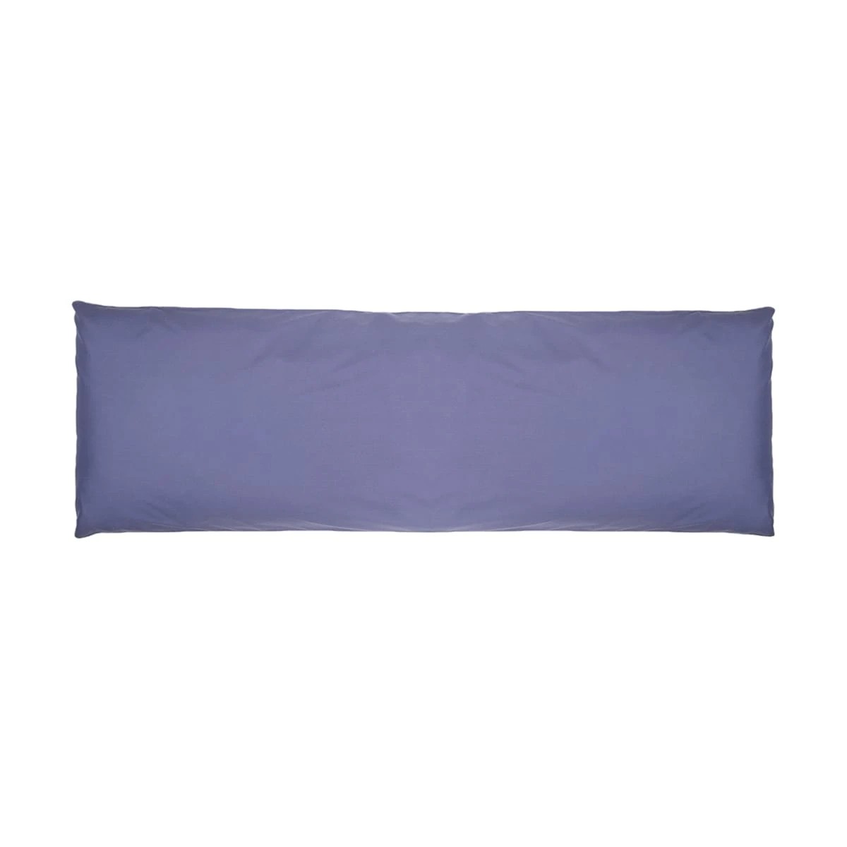 1 180 Thread Count Body Pillowcase - Mid Blue, 1 of 3
