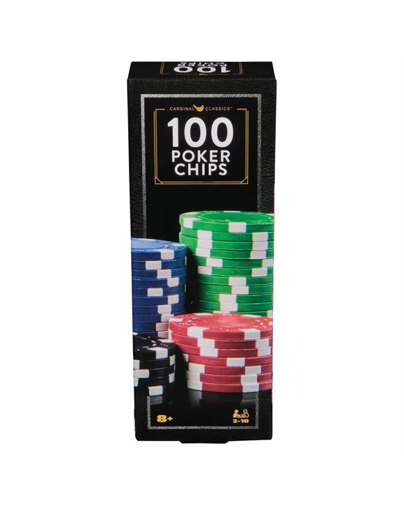 Cardinal Classics 100 Piece 11.5GM Poker Chips