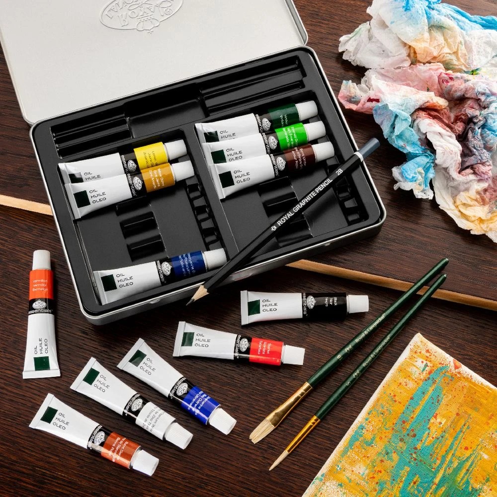 5 Royal & Langnickel Oil Paint Medium Tin Set 15 Piece, 5 of 5