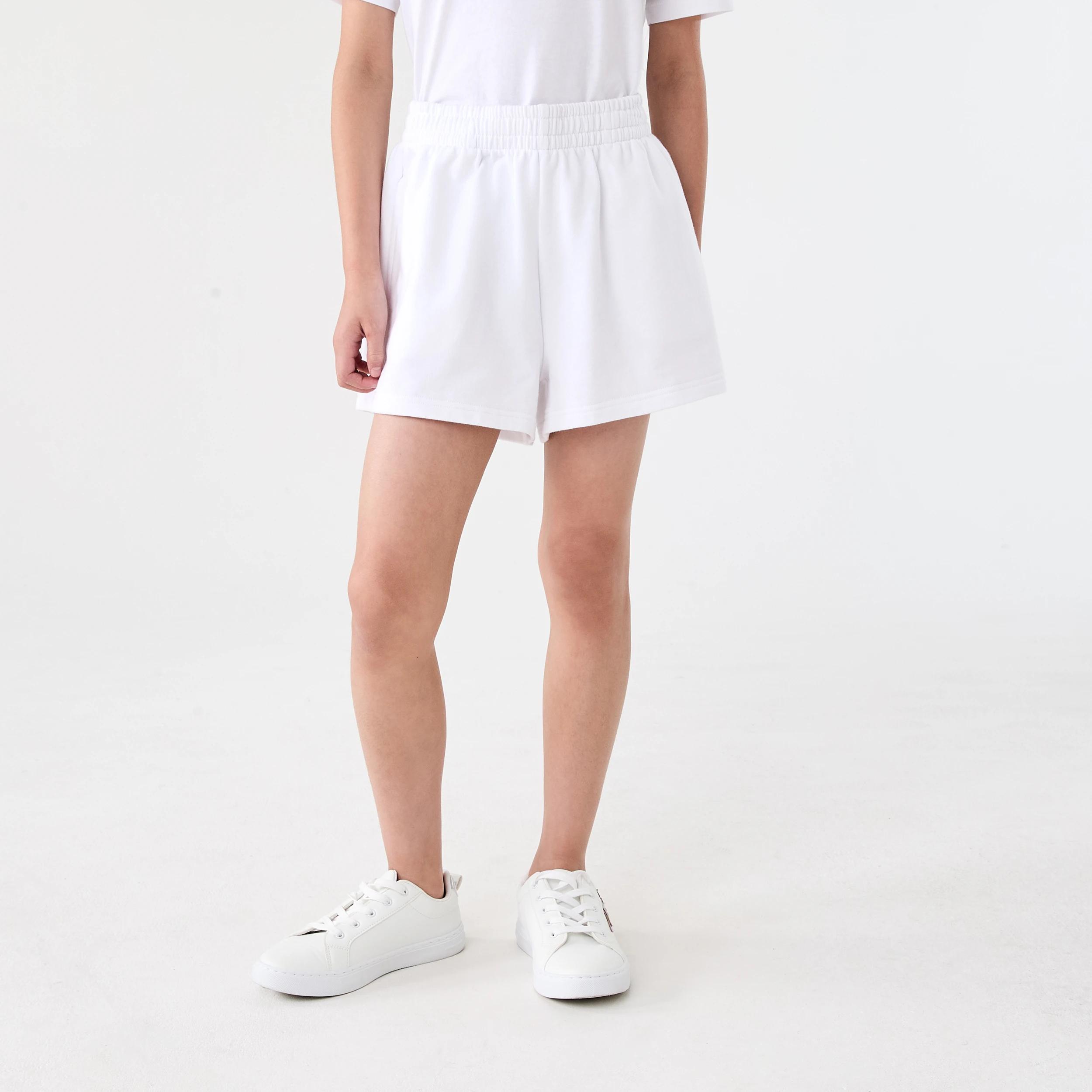 1 French Terry Shorts WHITE, 1 of 6