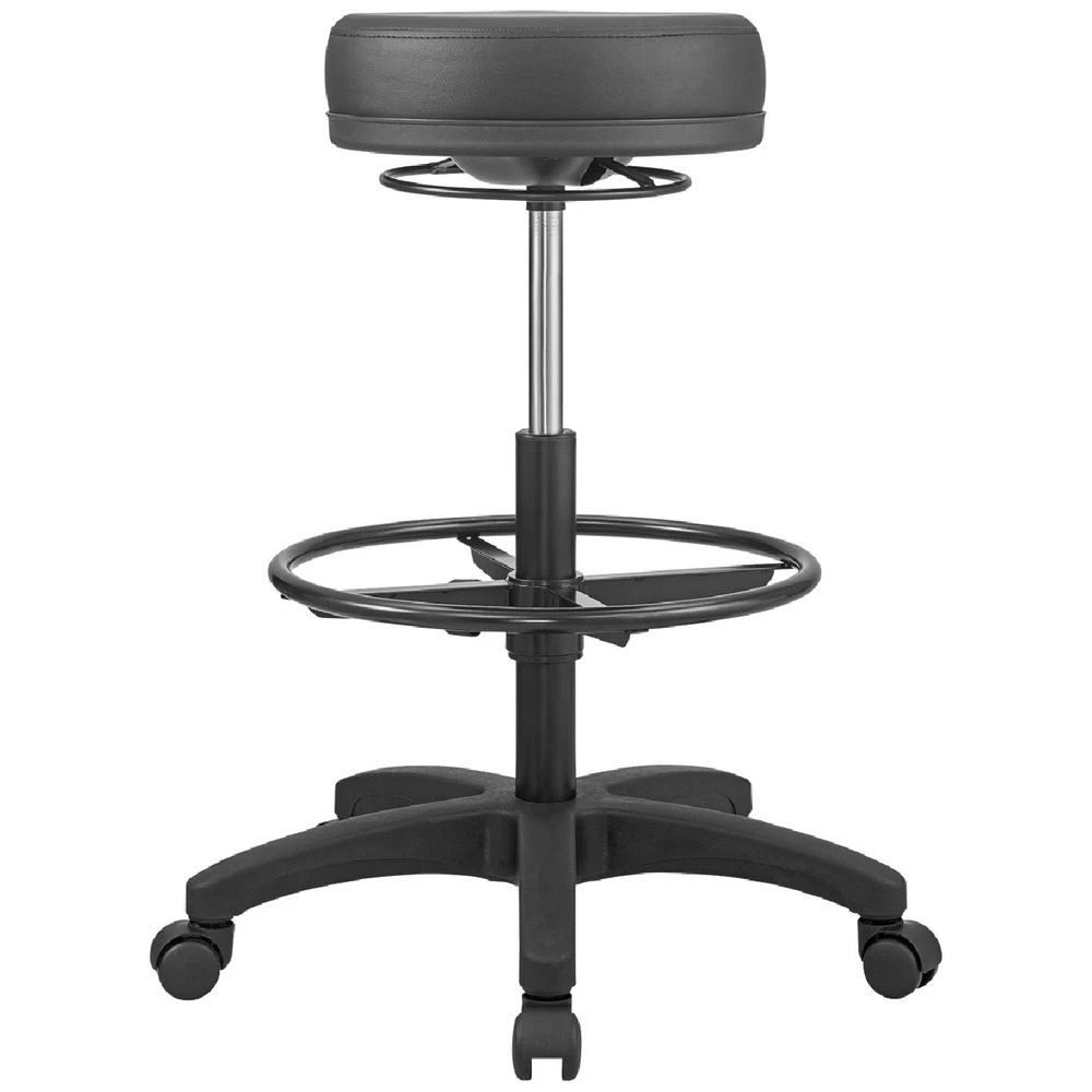 1 Kasino Gas Lift Stool Black Visitor Chairs and Stools, 1 of 3