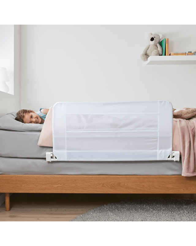 Folding Bed Rail - W