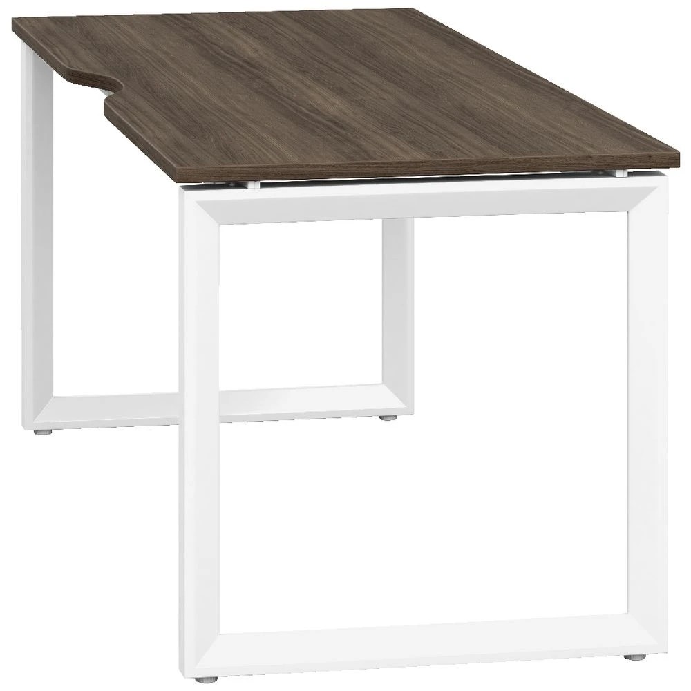 3 Stilford S2 Pro Version 1 Desk 1800 x 750mm Walnut/White Desks, Tables and Workstations, 3 of 4