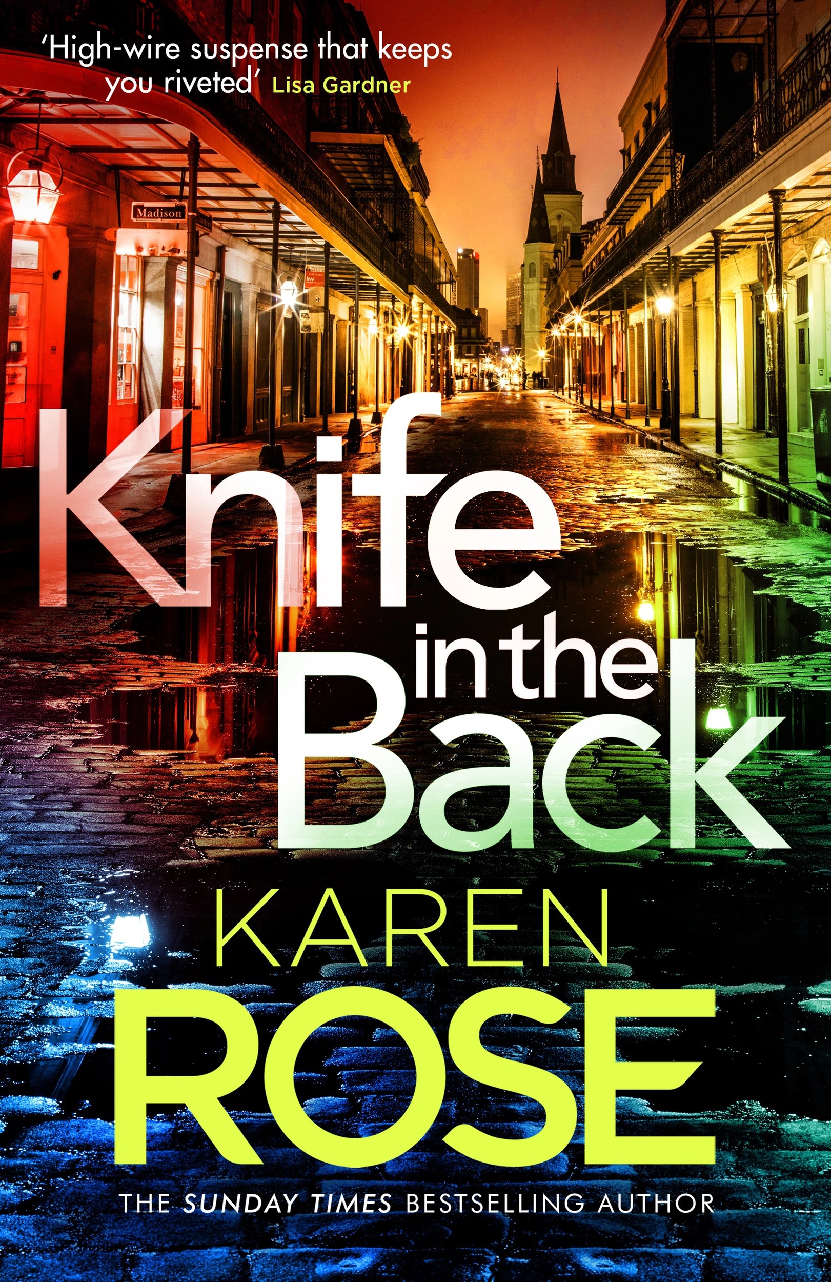 1 Knife in the Back by Karen Rose - Book