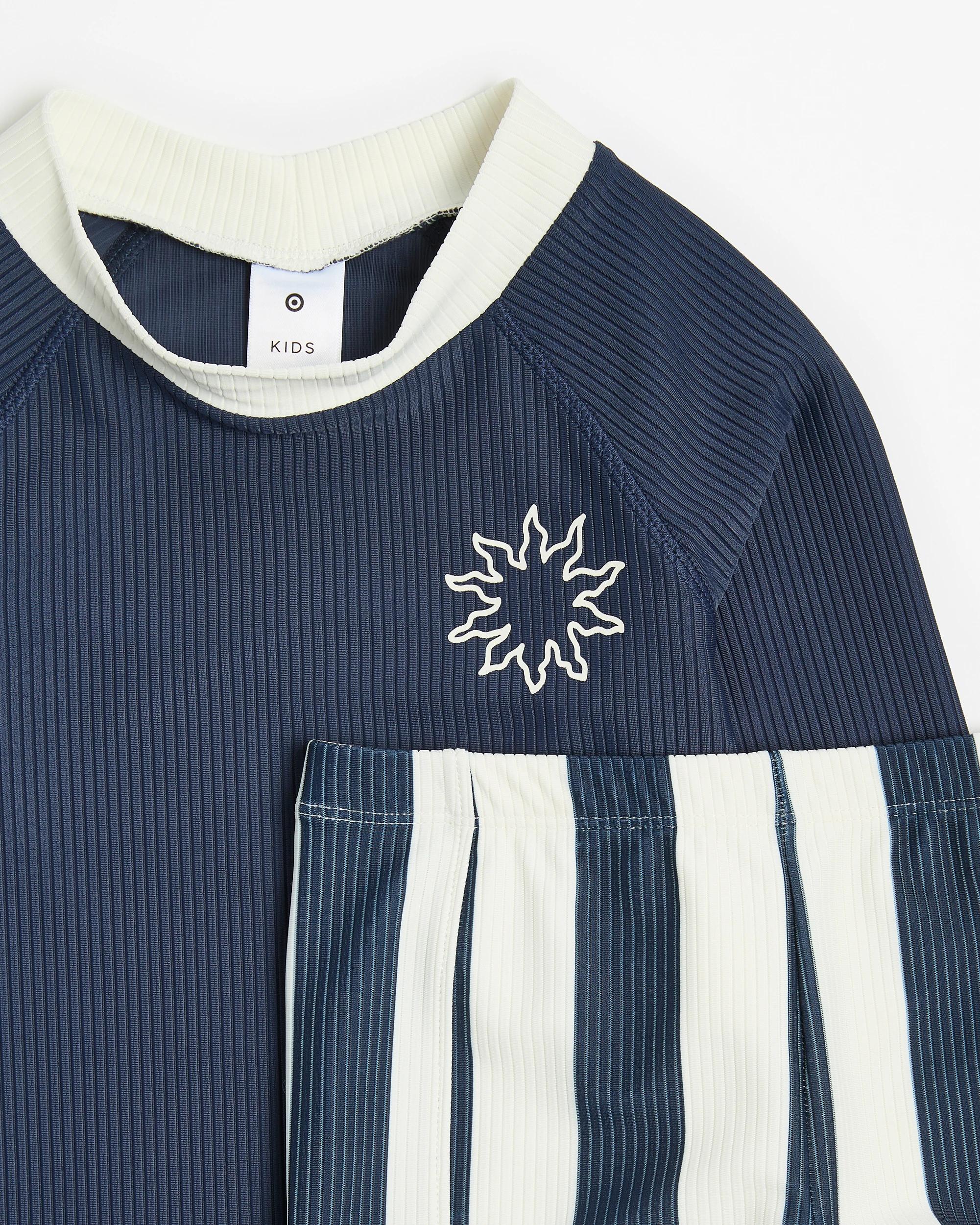 2 Target Ribbed Swim 2 Piece Set NAVY, 2 of 5