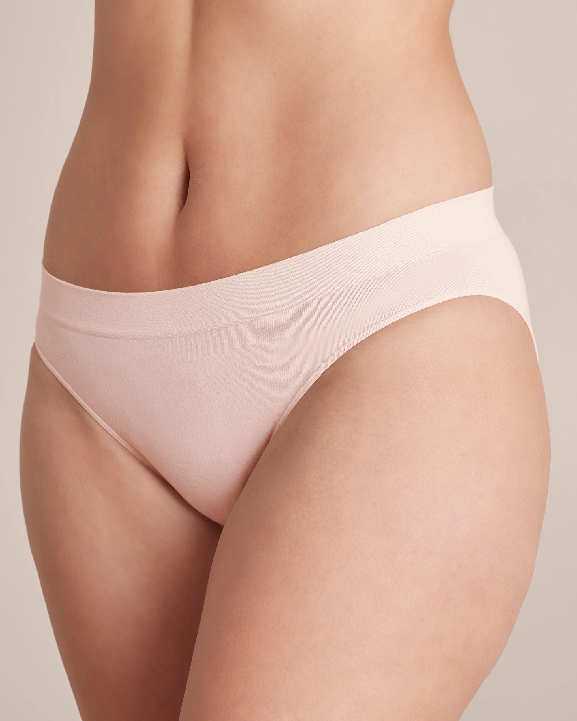 8 Target 2 Pack Cotton Seamfree Bikini Briefs CRYSTAL MAUVE, 8 of 8