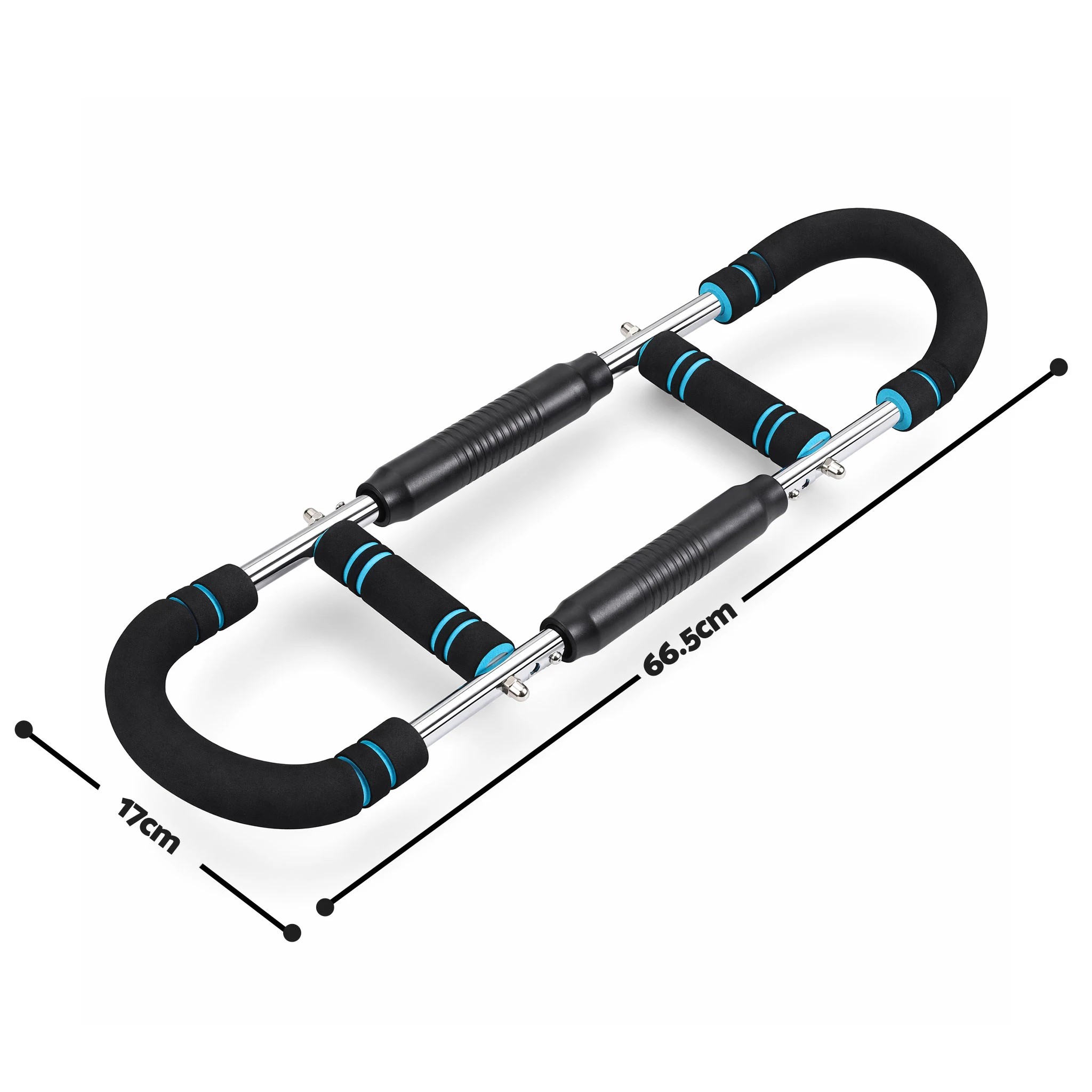 3 Everfit Twister Arm Exerciser Chest Trainer 27-41 kg Resistance U-Shape - Multi, 3 of 9