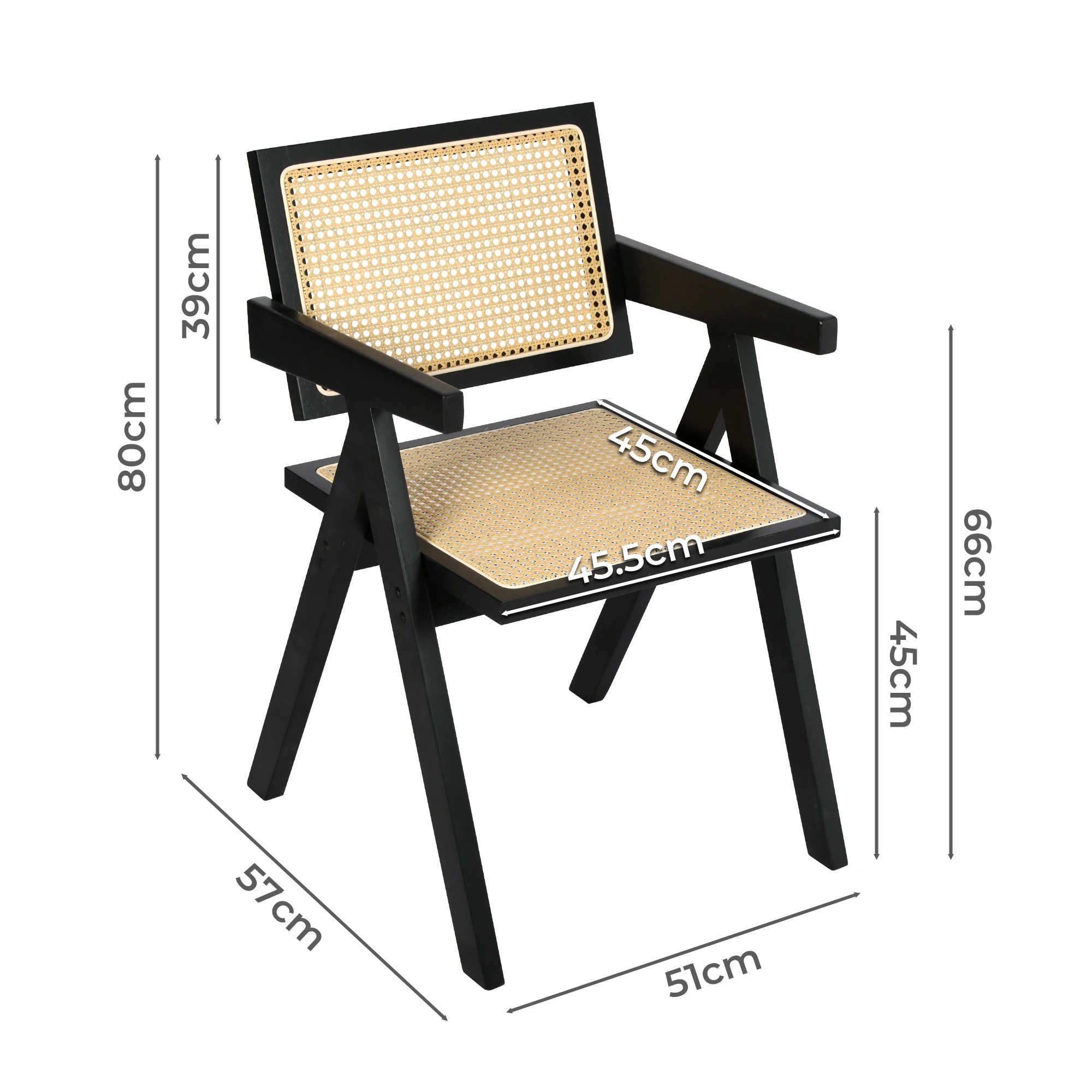 3 Levede 1x Rattan Dining Chair, 3 of 4