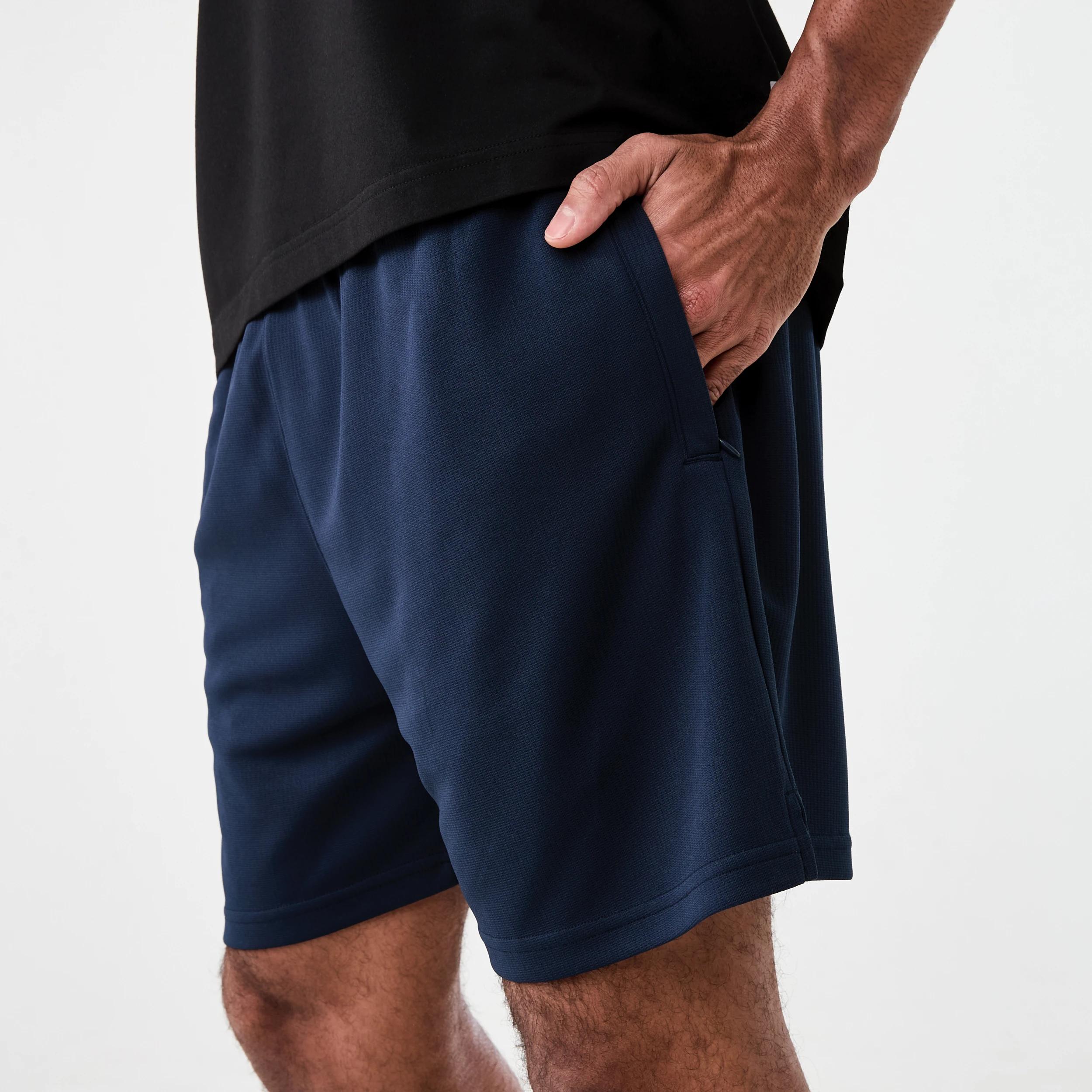 2 Active Mens Comfort Sports Shorts Navy, 2 of 7