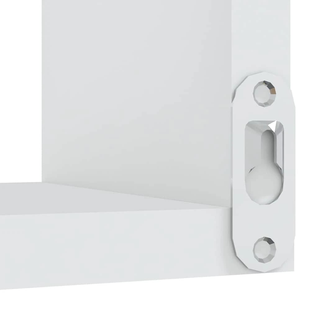 6 vidaXL Wall shelf Wall mounting - White, 6 of 9