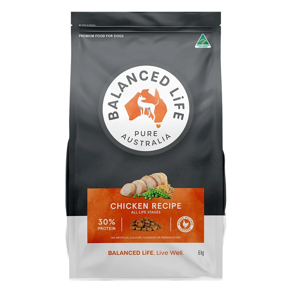 1 Balanced Life Chicken Recipe Premium Dog Food  6 Kg, 1 of 1