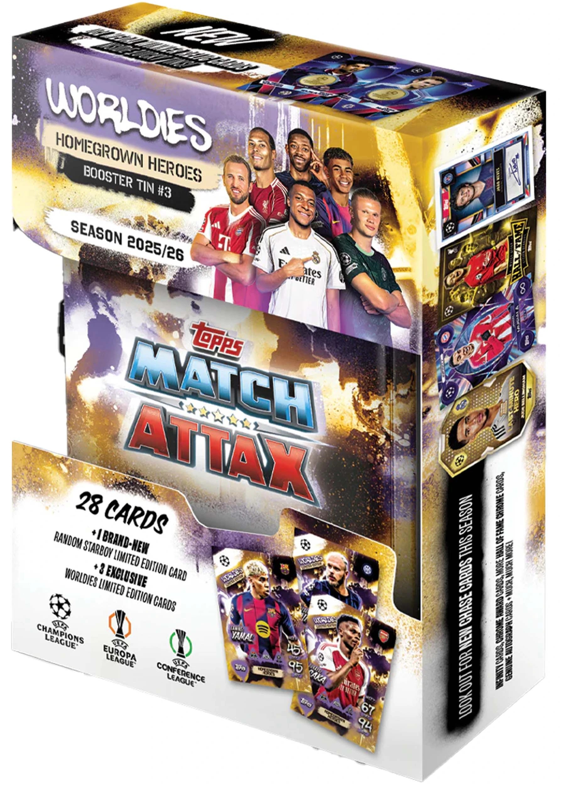 2 Topps UCC Match Attax 2025/2026 Edition Trading Card Mini Tin - Assorted, 2 of 7