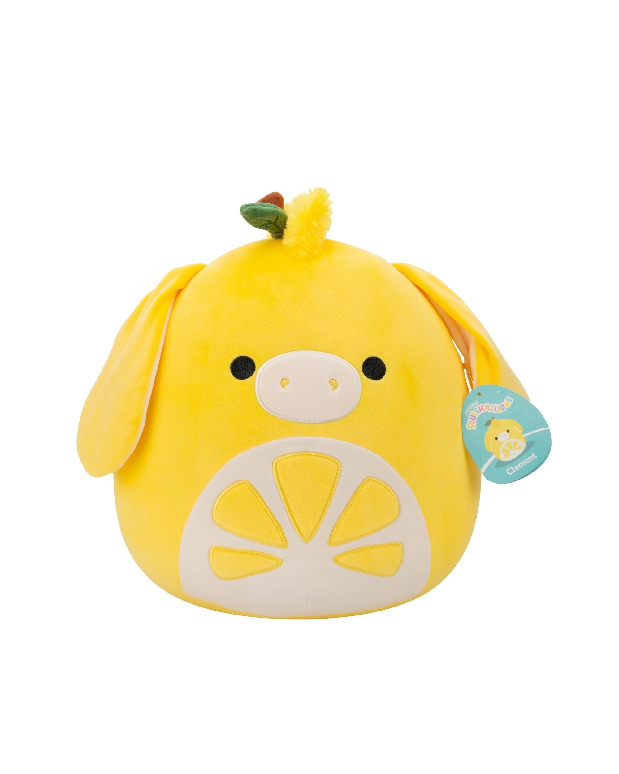 1 Squishmallows Clement the Lemon Donkey 12 inch Plush, 1 of 5
