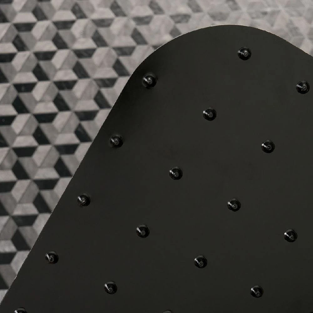 4 Typhoon Gaming Chair Mat for Carpet 900x1200mm Black, 4 of 7