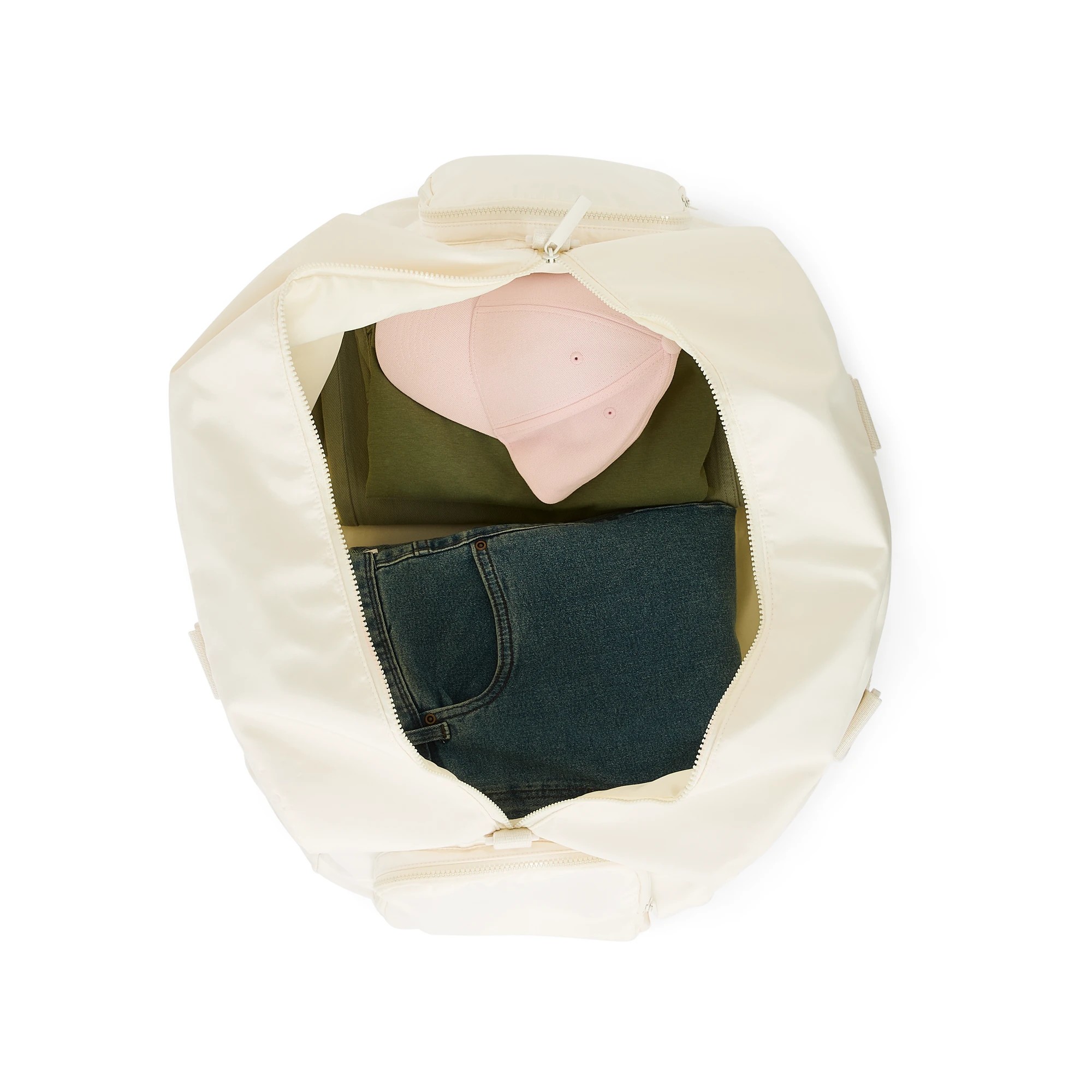 6 Casual Duffle Bag - Cream, 6 of 7