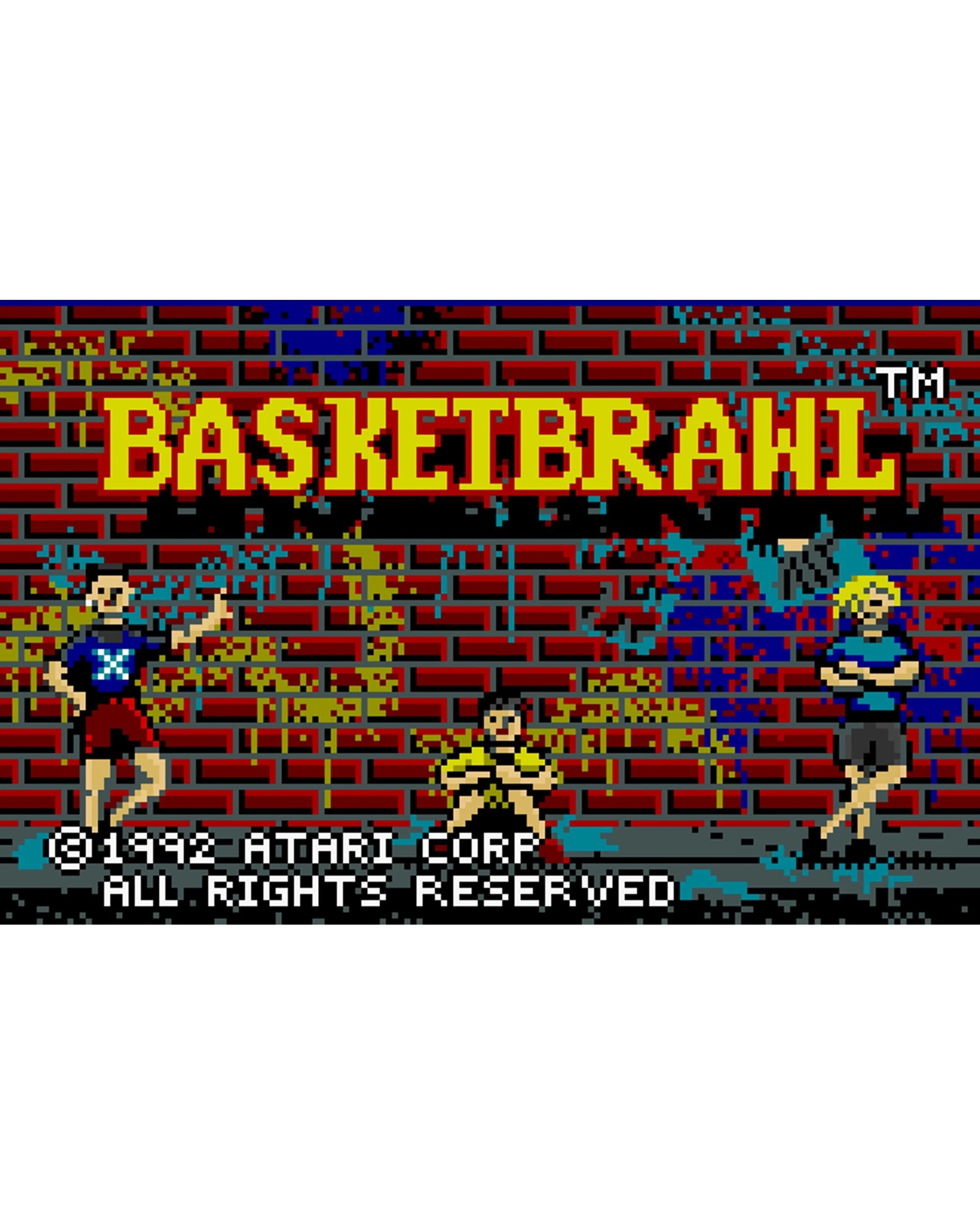 2 Basketbrawl - Atari Lynx, 2 of 5