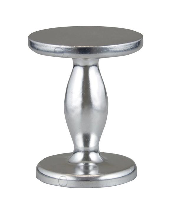 Avanti Double-sided Coffee Tamper 50mm 55mm Polished Cast Aluminium Height 7cm - Silver