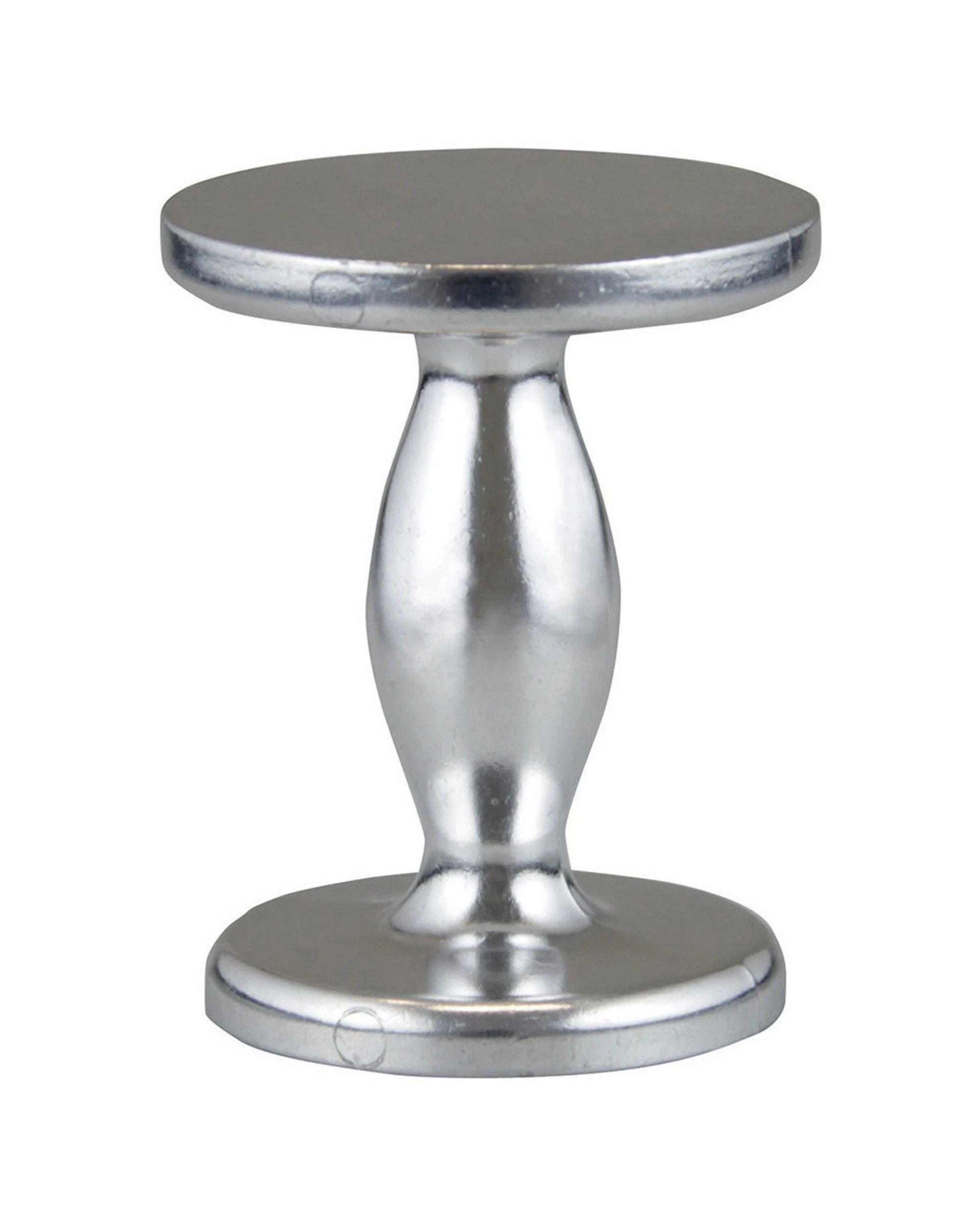 1 Avanti Double-sided Coffee Tamper 50mm 55mm Polished Cast Aluminium Height 7cm - Silver, 1 of 3