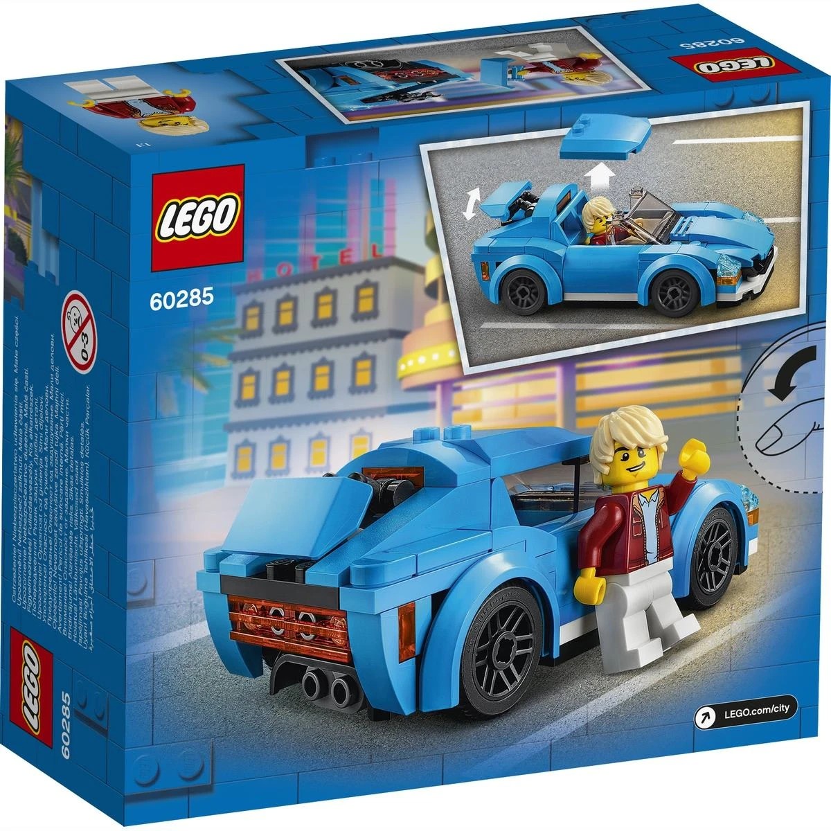 9 LEGO City Great Vehicles Sports Car 60285, 9 of 9