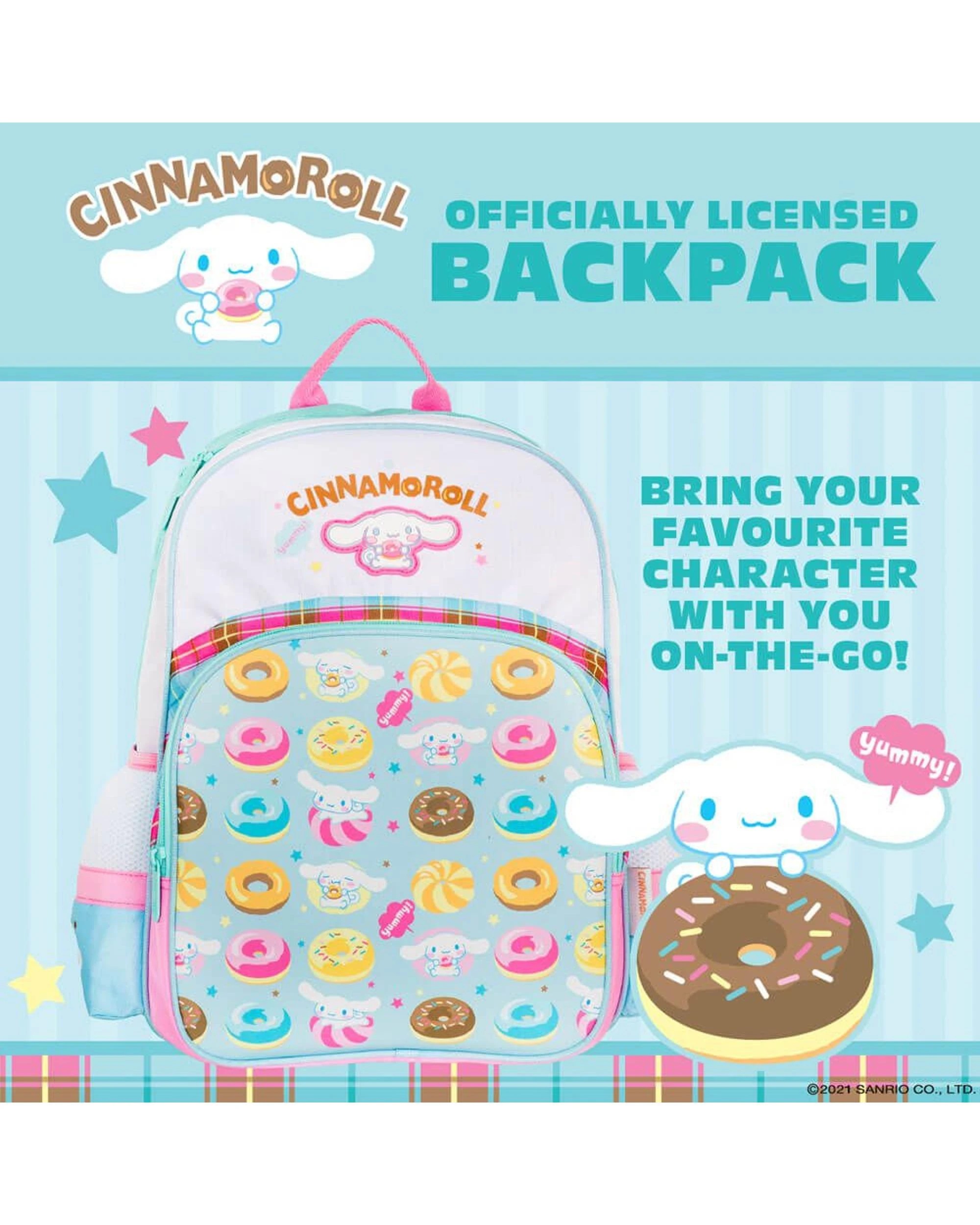 5 Hello Kitty and Friends Cinnamoroll School Backpack - Blue, 5 of 7