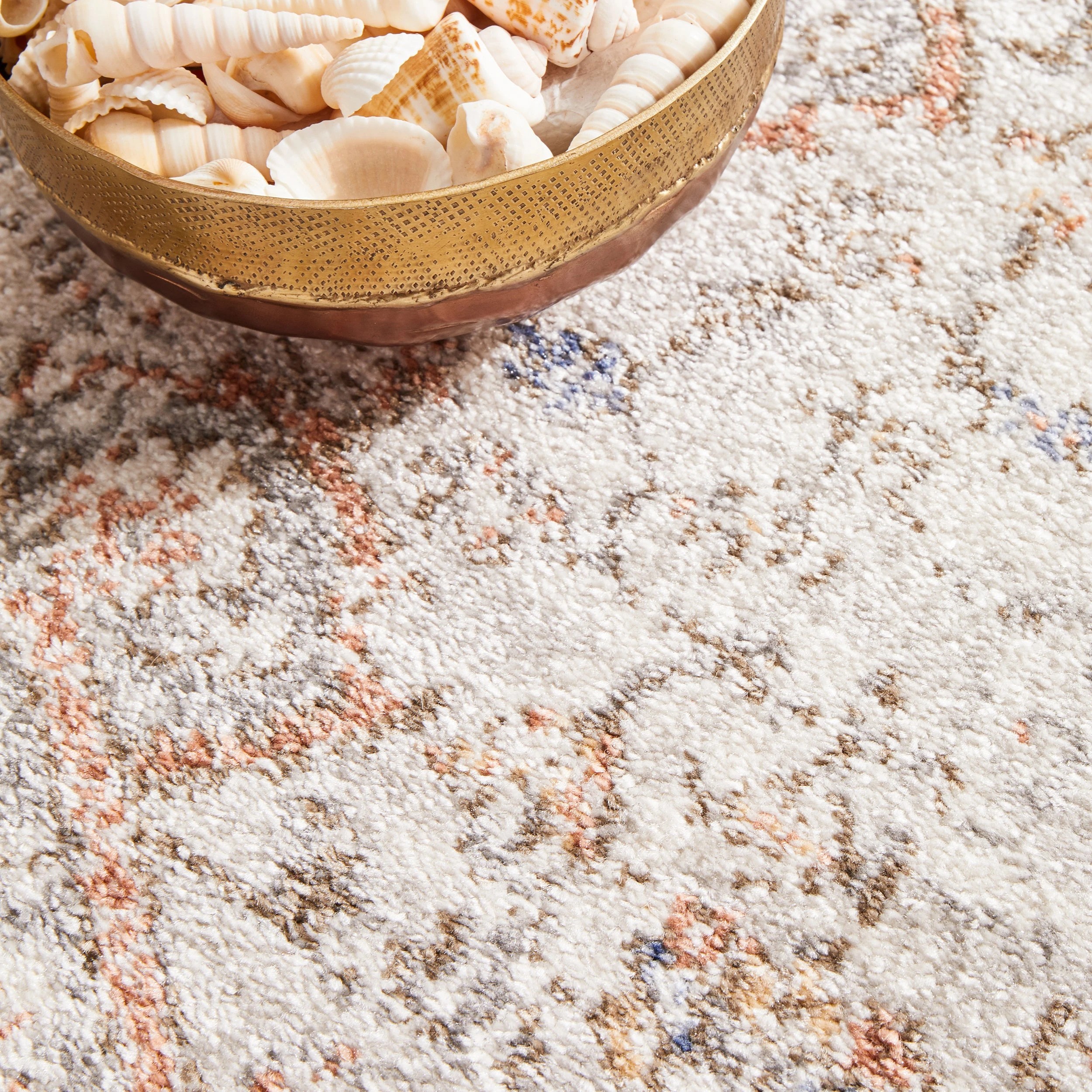 8 Common Ground Rugs Elite Lorissa 400x80cm - Large Runner Rug - White, 8 of 9