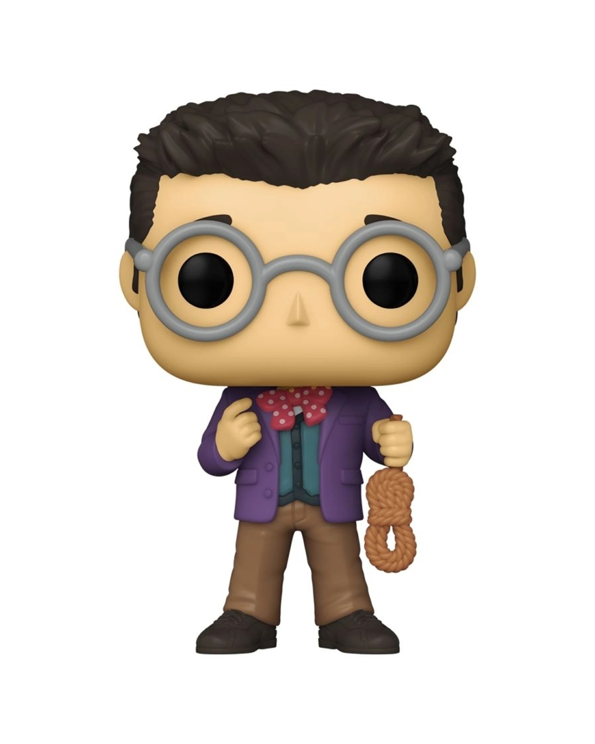 1 Pop Clue - Professor Plum With Rope Action Figure Plastic And Vinyl 10cm - Multi, 1 of 3