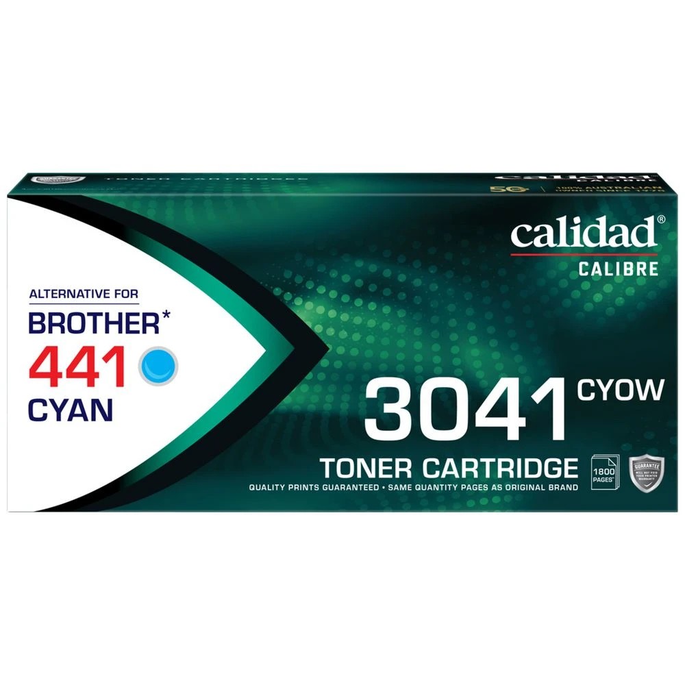 1 Calidad Brother TN441 Toner Cartridge Cyan, 1 of 7