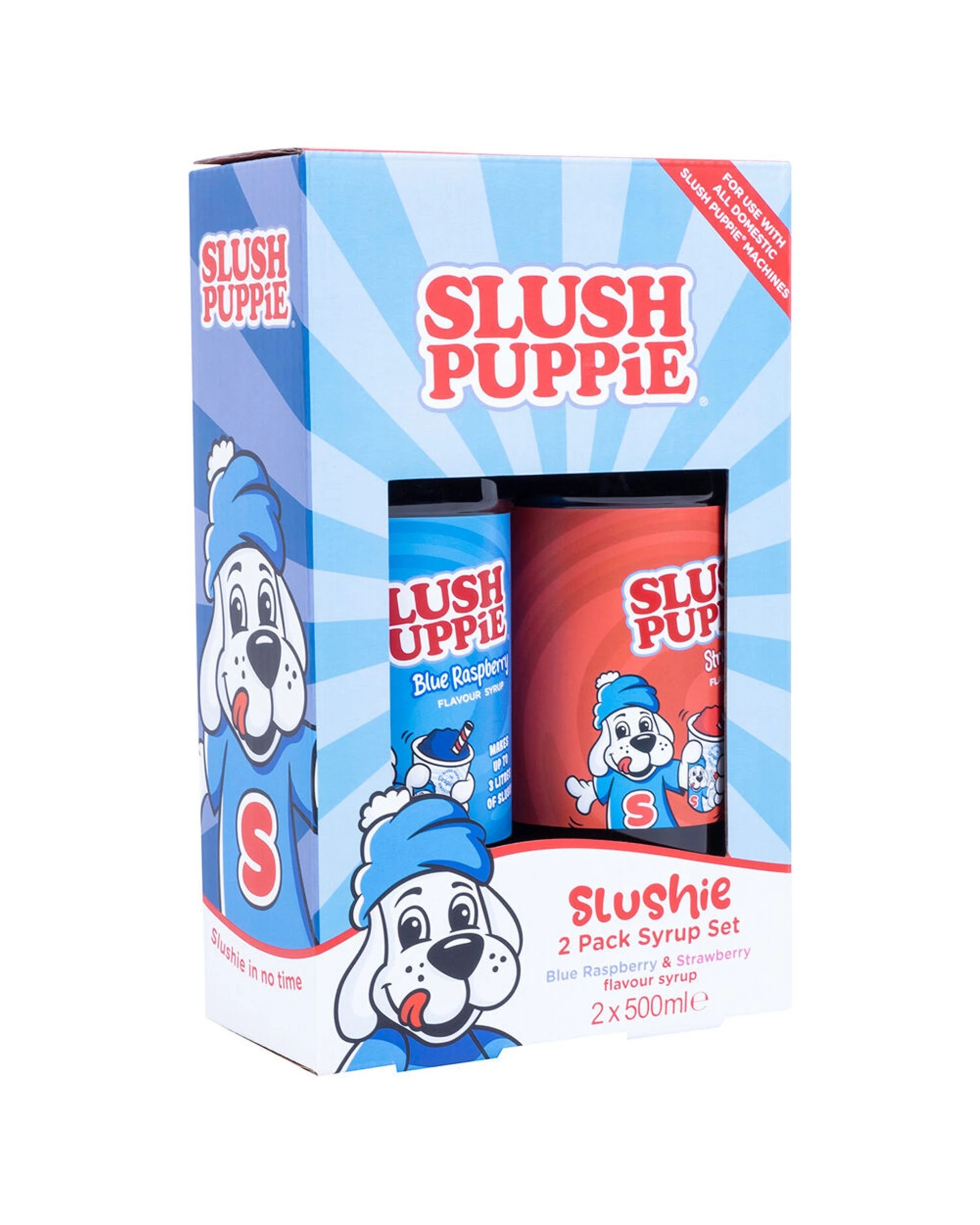 1 Fizz Creations Slush Puppie Syrup Set 2 Pack 500ml Bottles For Machines - Multi, 1 of 4