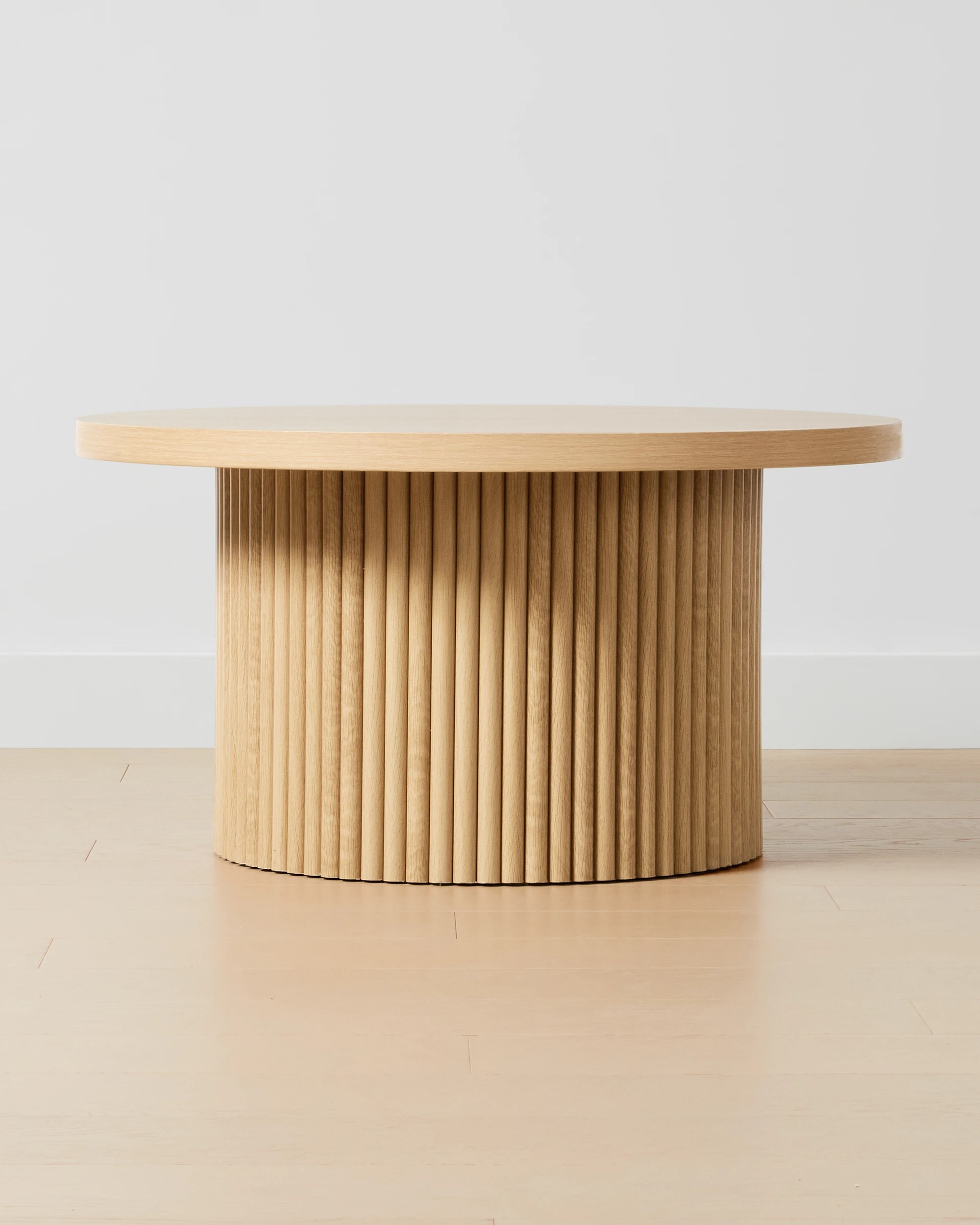 2 Ryan Ribbed Coffee Table - Oak, 2 of 6