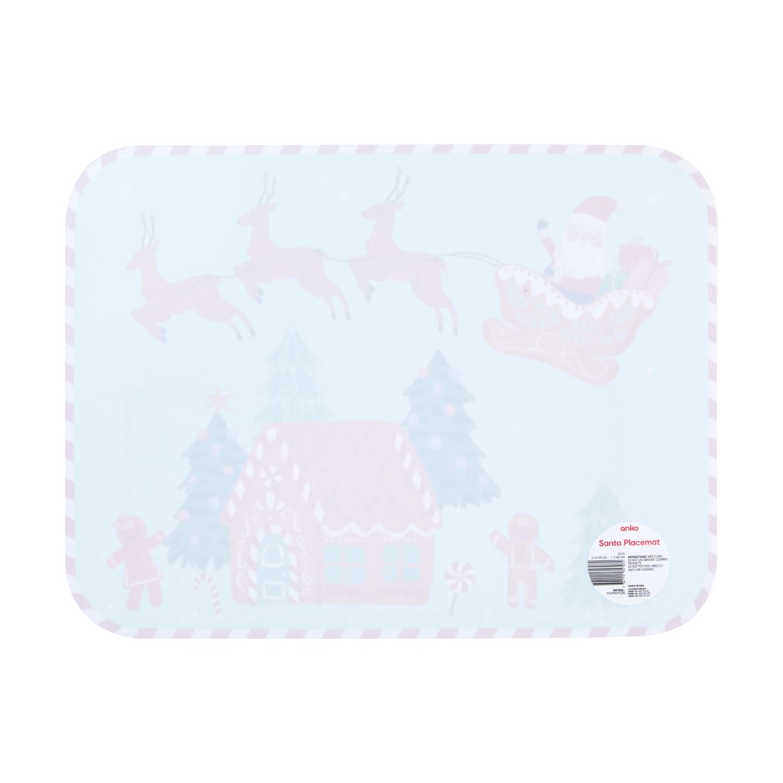 3 Santa Placemat, 3 of 3