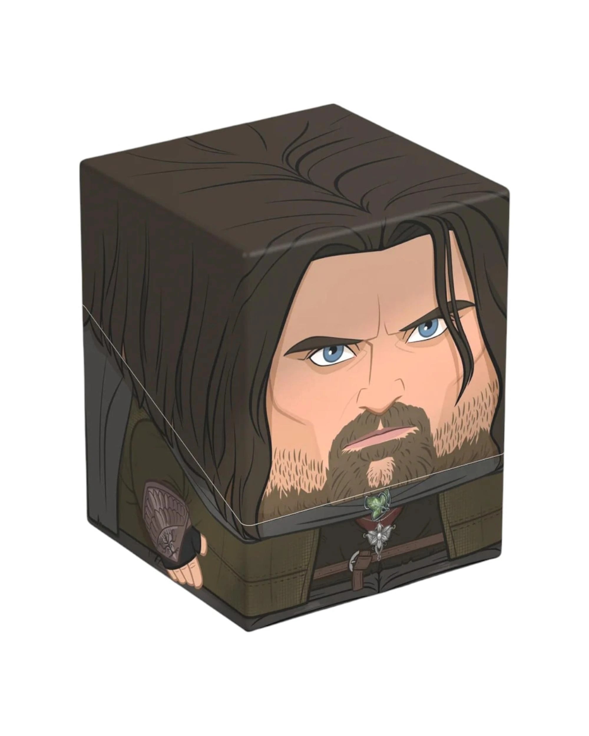 4 Ultimate Guard Squaroes Lord of the Rings Aragorn Squaroe Deck Box, 4 of 7