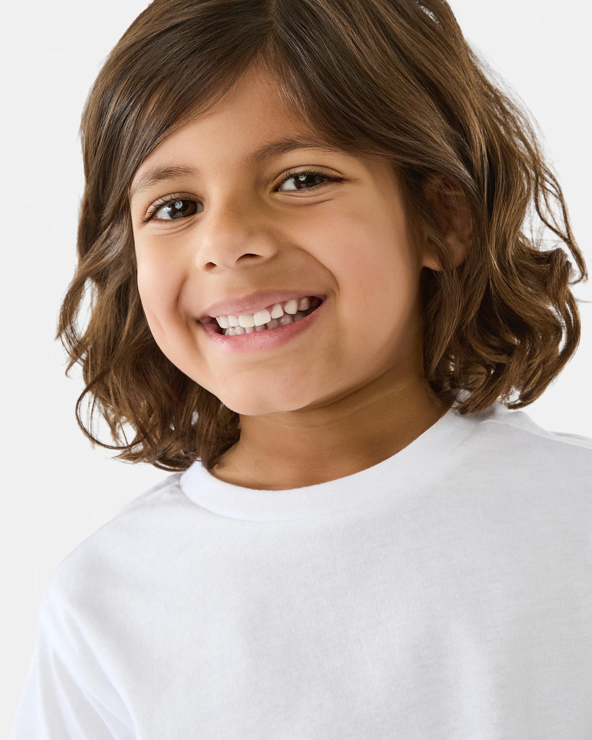 3 Plain T-shirt White, 3 of 7